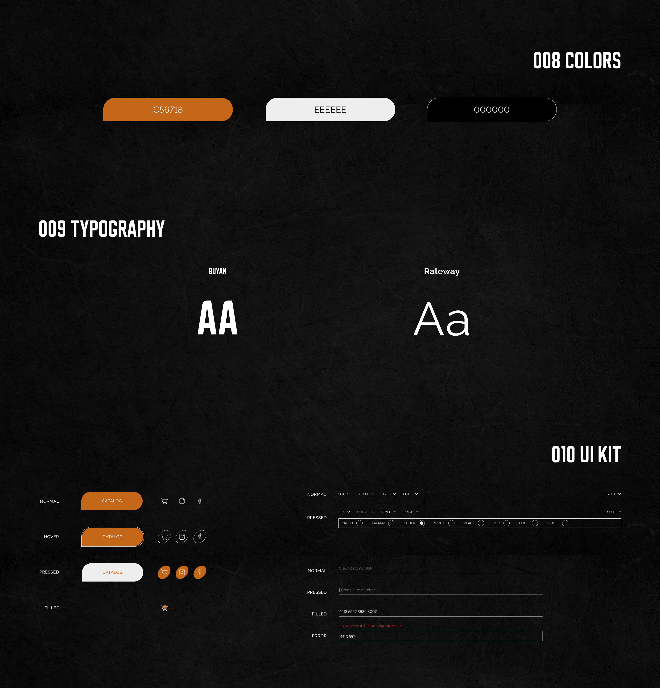 Магазин кожаных изделий |E-commerce — Изображение №15 — Интерфейсы на Dprofile
