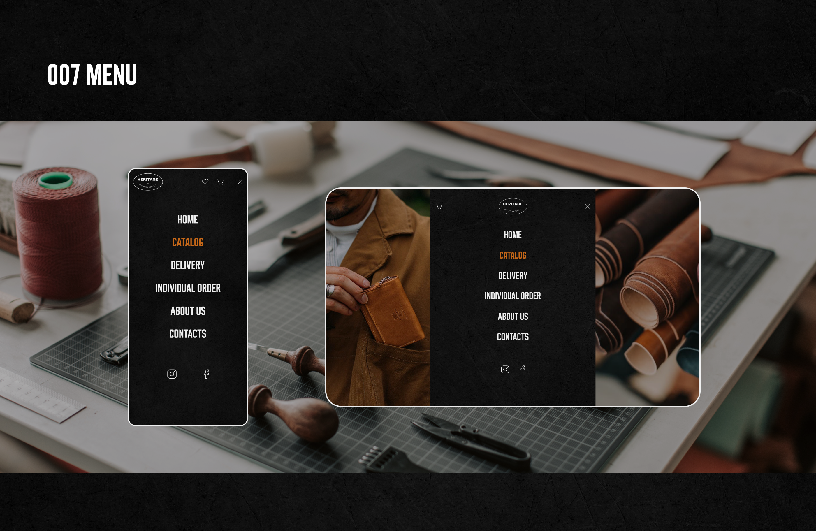 Магазин кожаных изделий |E-commerce — Изображение №14 — Интерфейсы на Dprofile