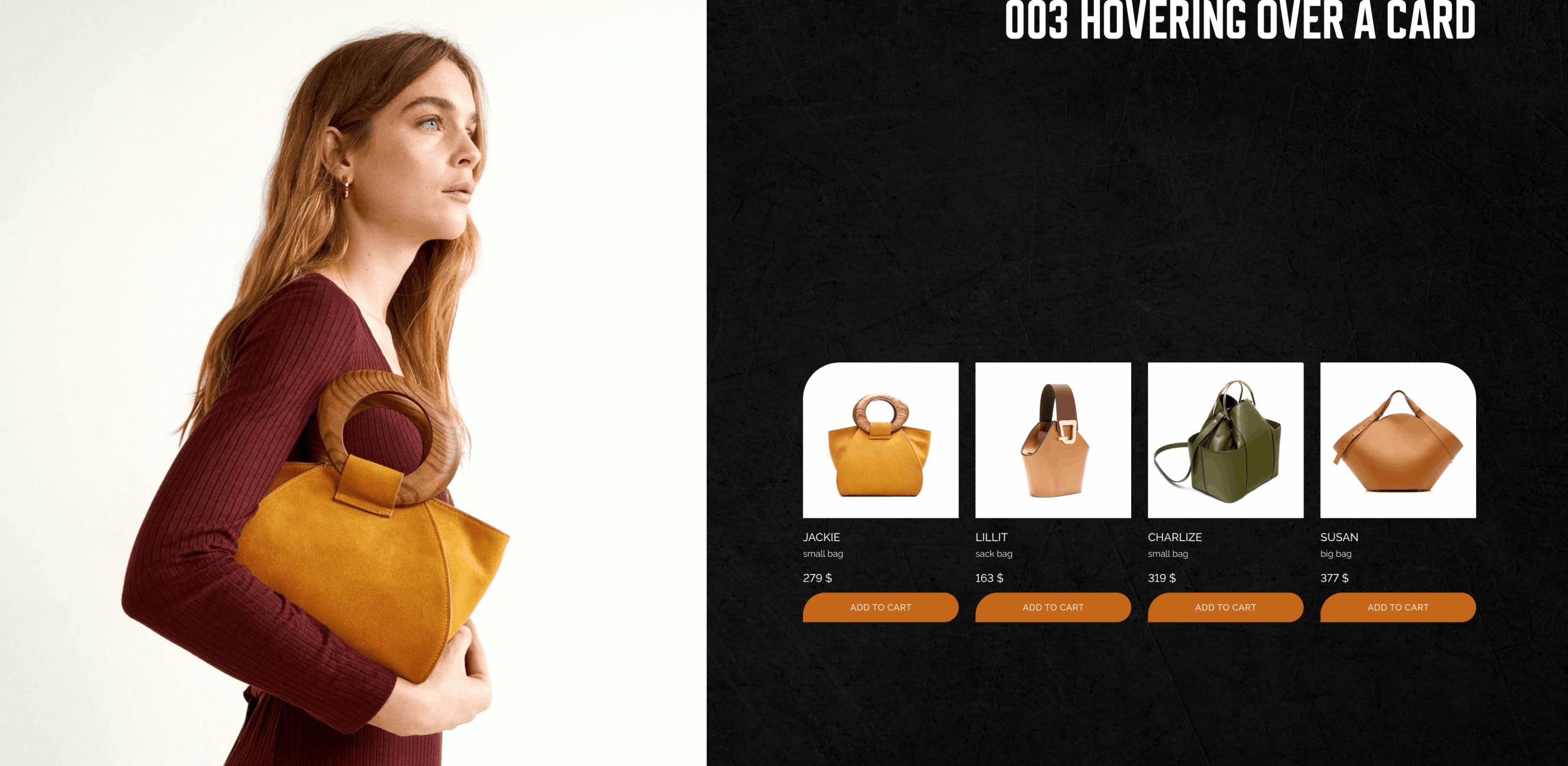 Магазин кожаных изделий |E-commerce — Изображение №9 — Интерфейсы на Dprofile