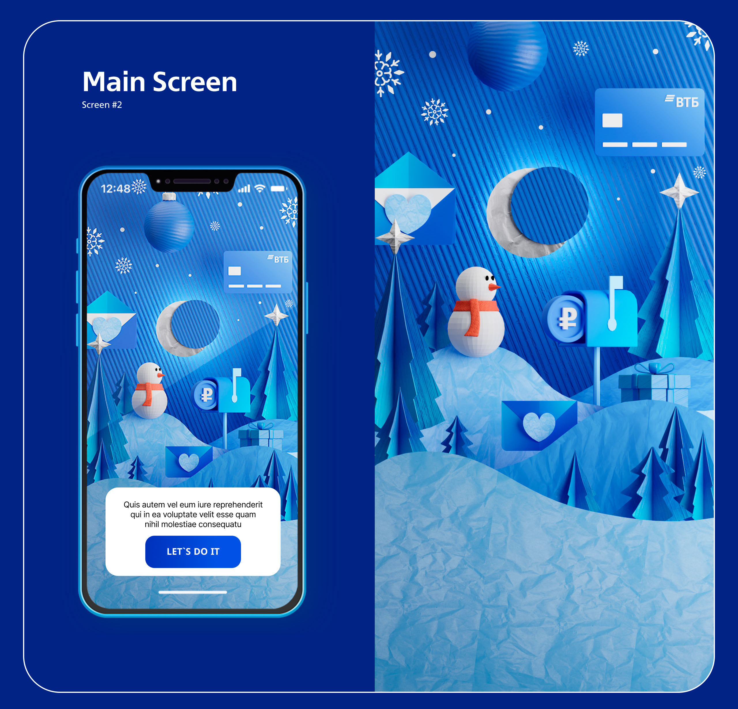 Winter 3d Illustrations & Icons for App — Изображение №4 — Иллюстрация на Dprofile