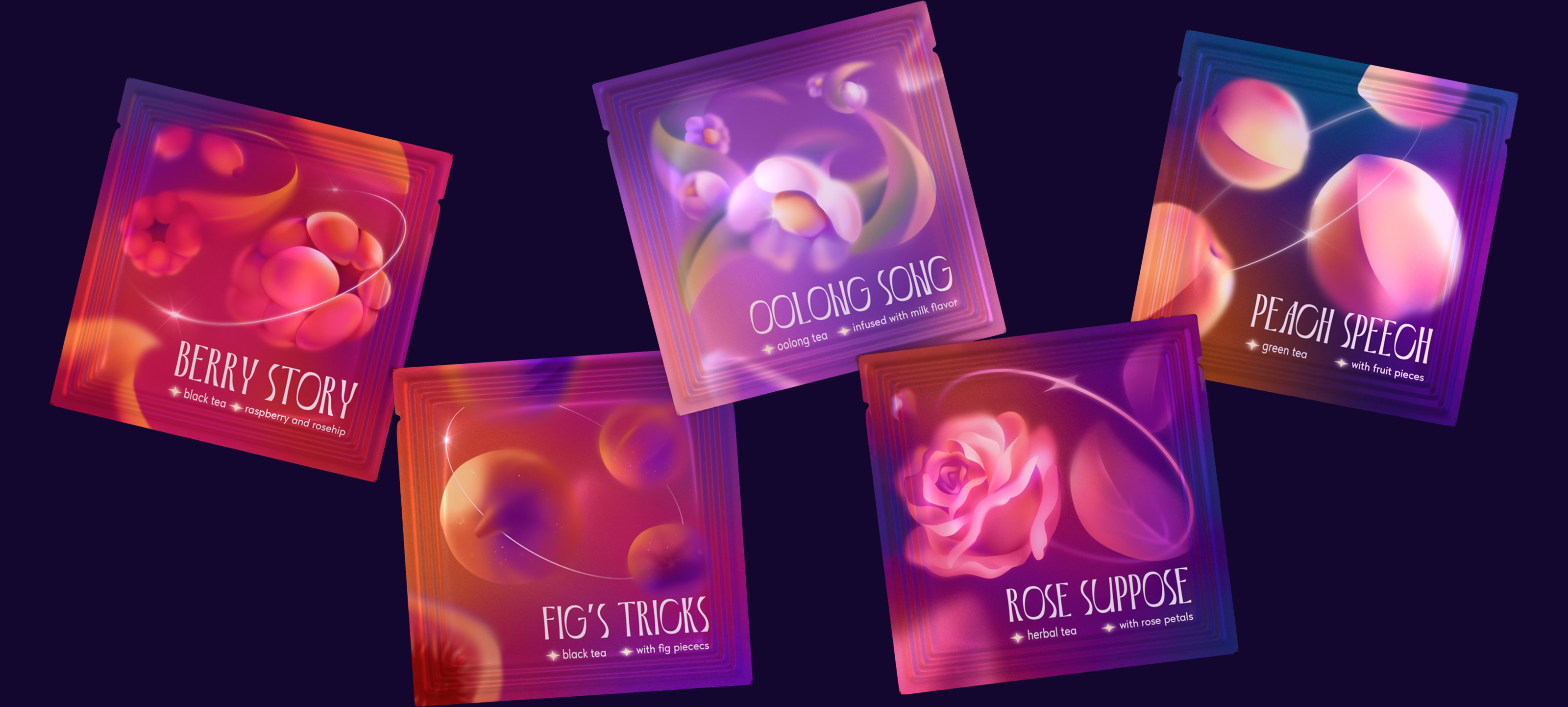 Mysteria tea — Изображение №5 — Брендинг, Иллюстрация на Dprofile