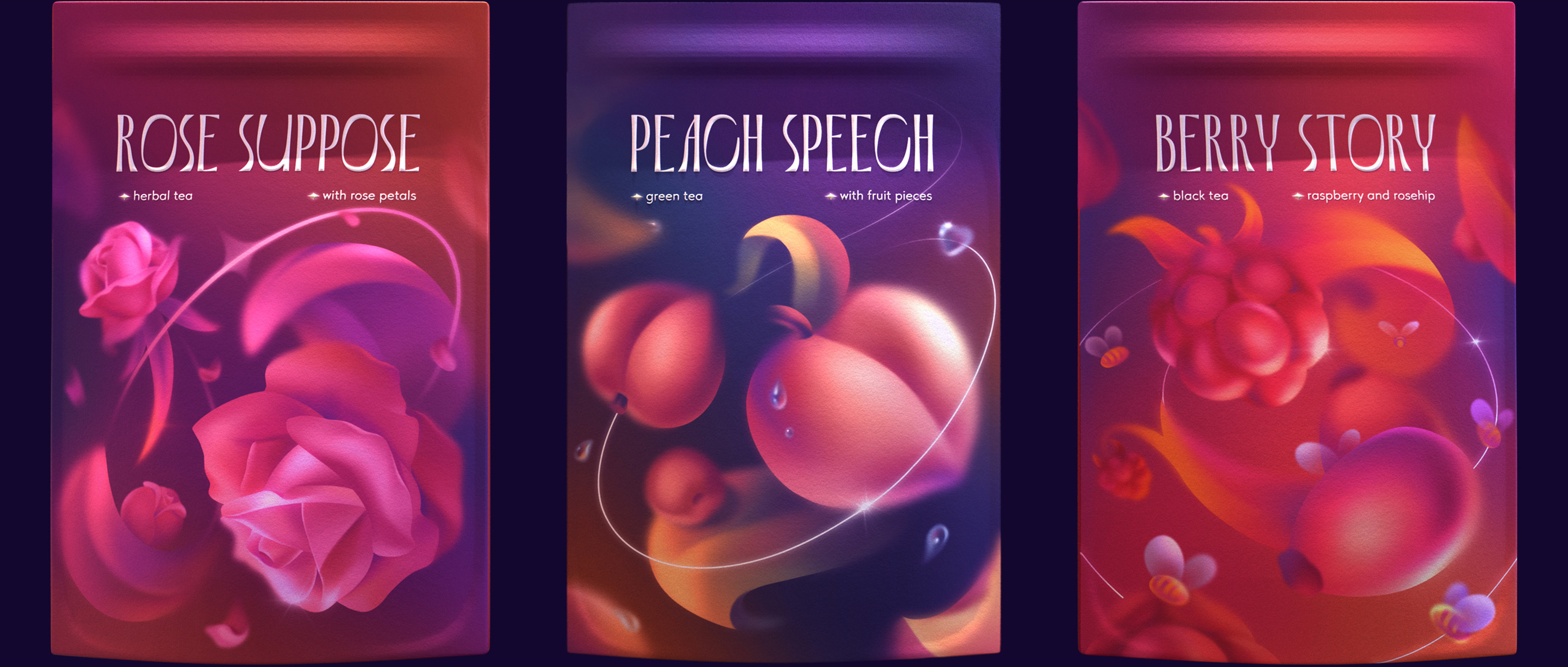 Mysteria tea — Изображение №3 — Брендинг, Иллюстрация на Dprofile