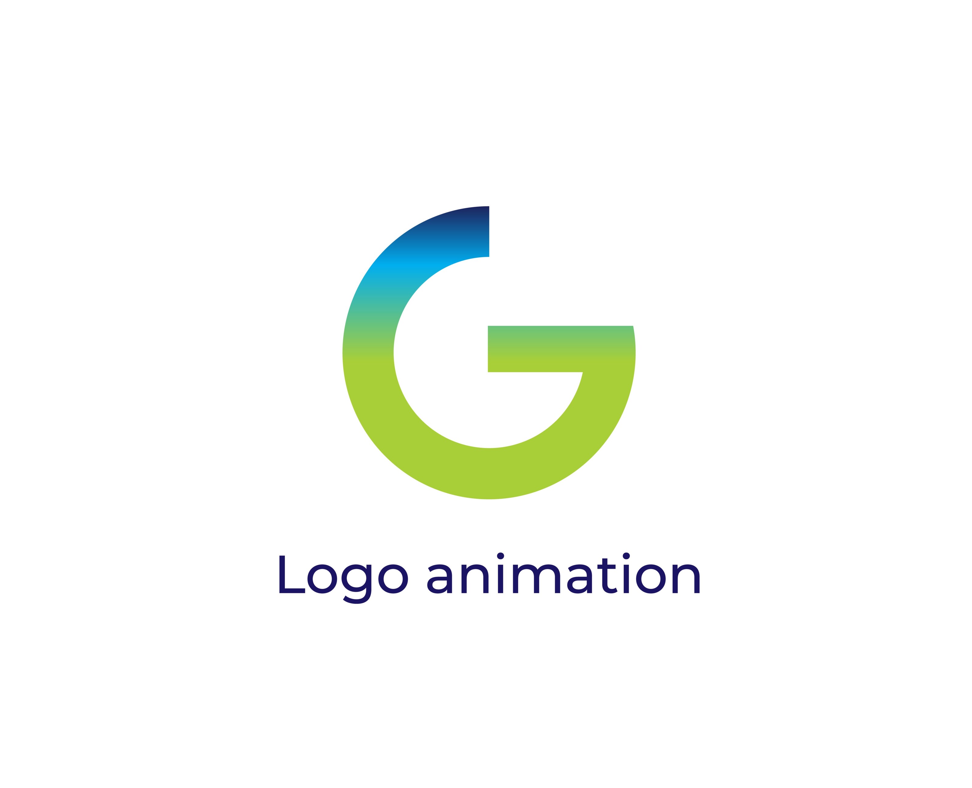 Gradient, logo animation — Анимация на Dprofile