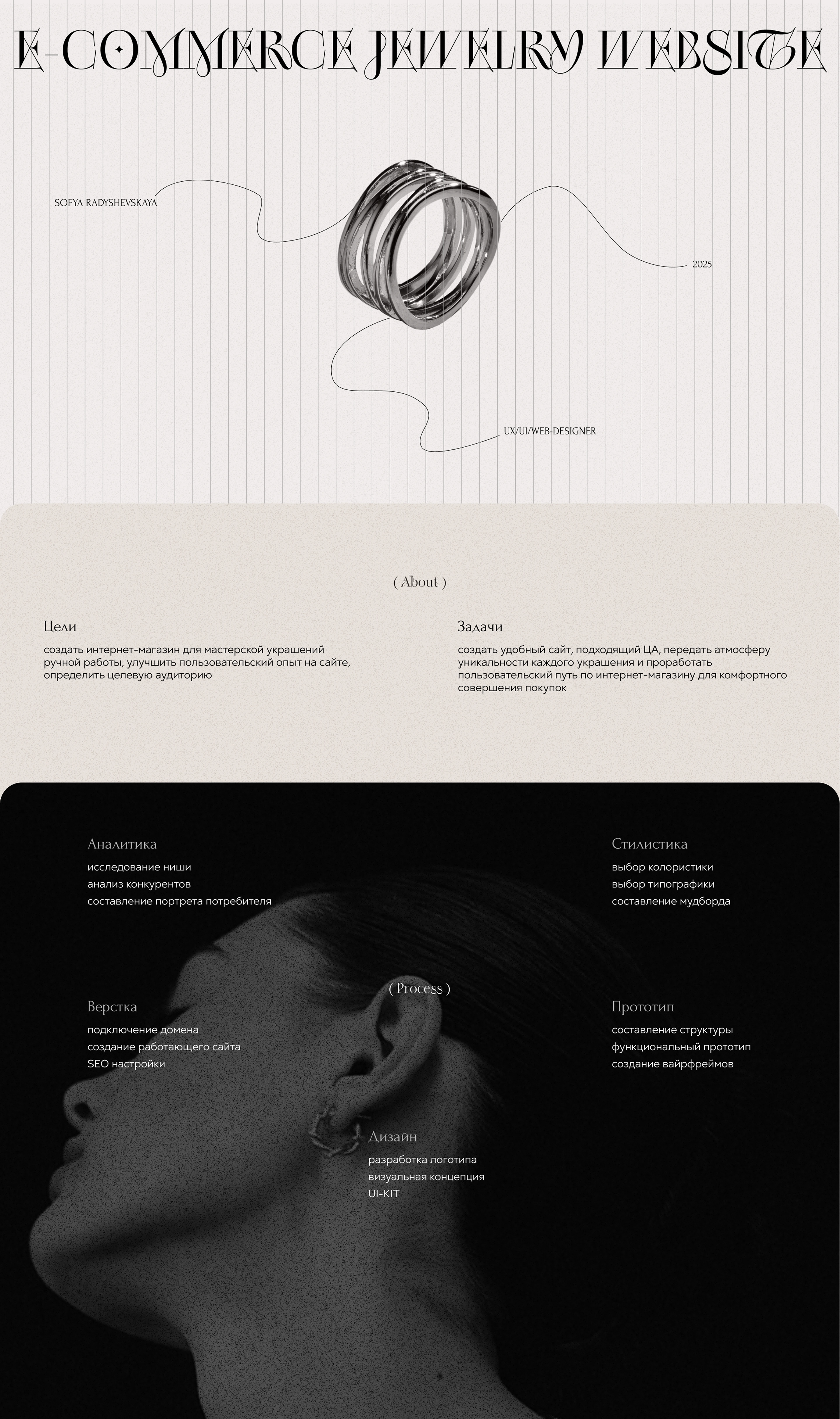 E-Commerce / Jewelry / Интернет-магазин украшений — Изображение №1 — Интерфейсы, Брендинг на Dprofile