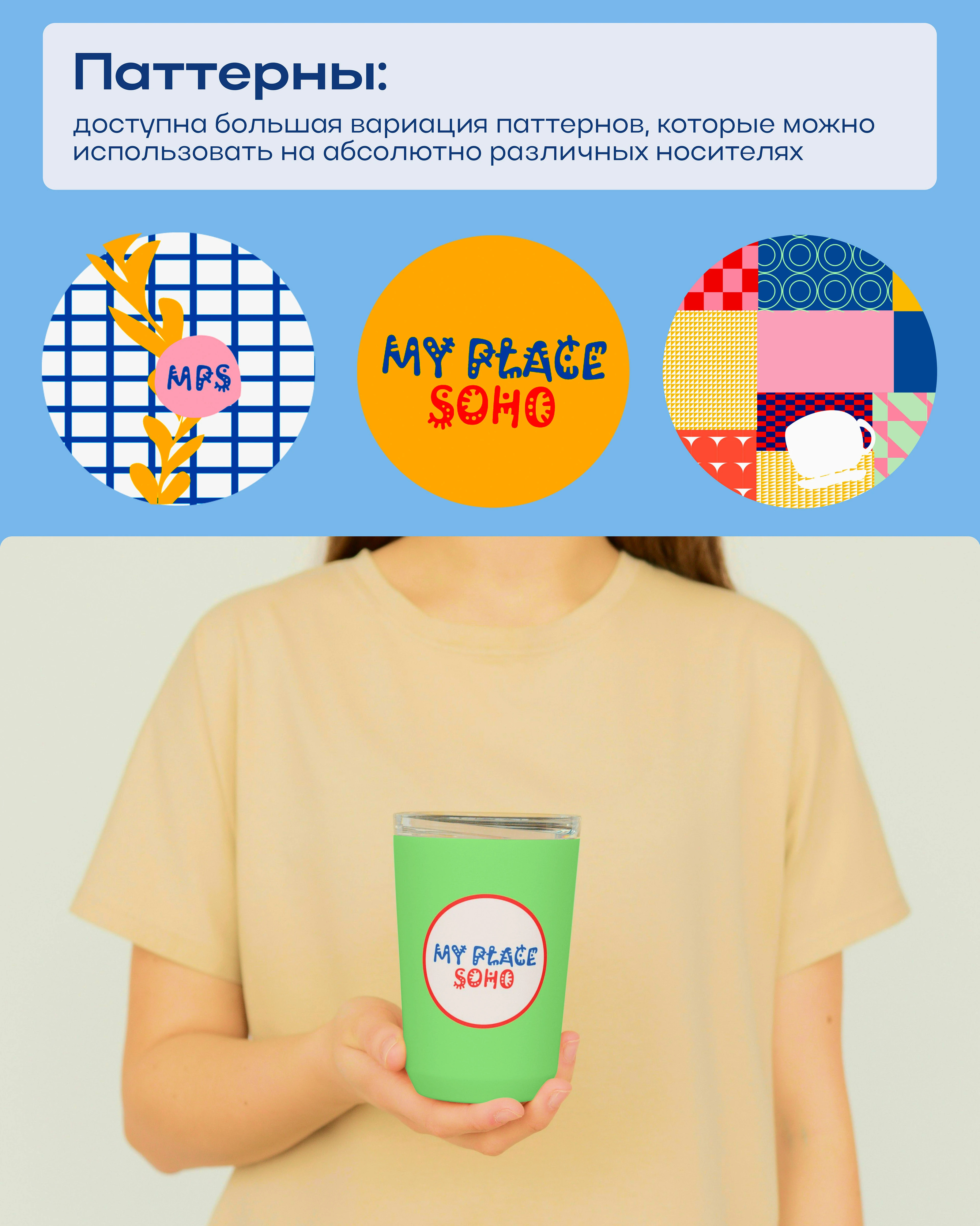 Минимальный стиль для кофейни "My place Soho" — Изображение №7 — Брендинг на Dprofile