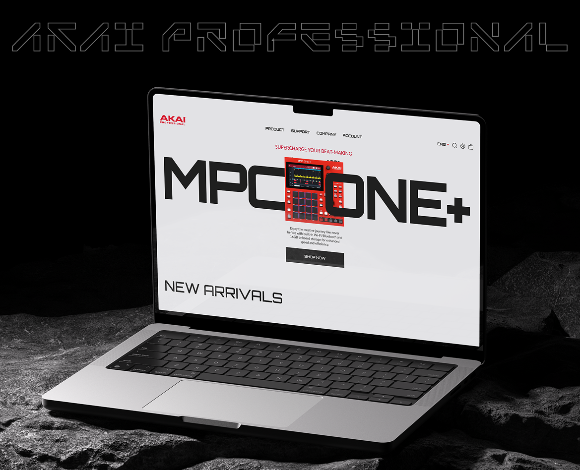 E-commerce — Akai Professional — Интерфейсы на Dprofile