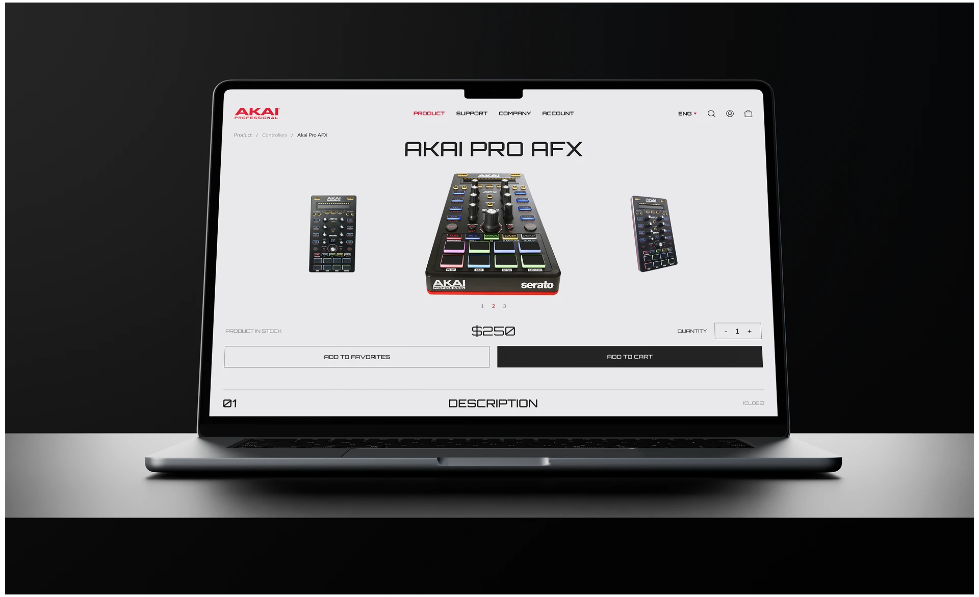 E-commerce — Akai Professional — Изображение №9 — Интерфейсы на Dprofile