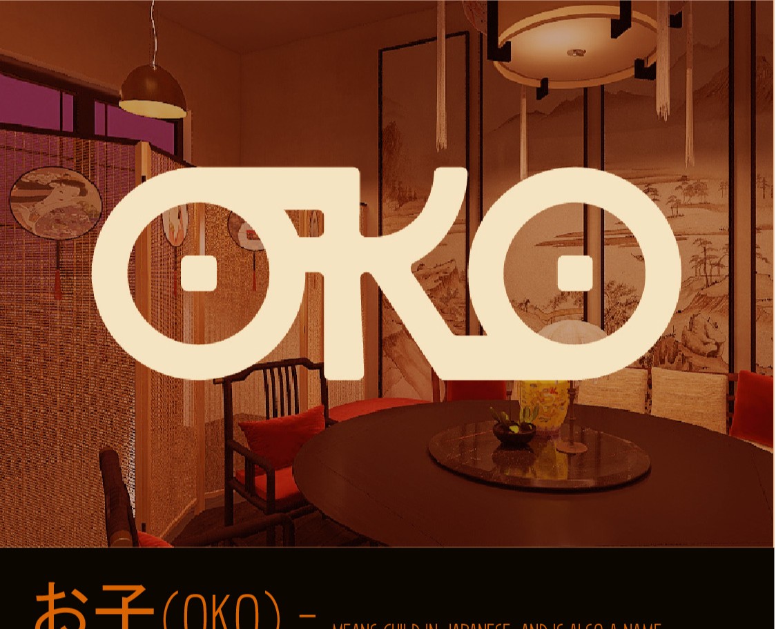 Брендинг азиатского бистро OKO на Dprofile