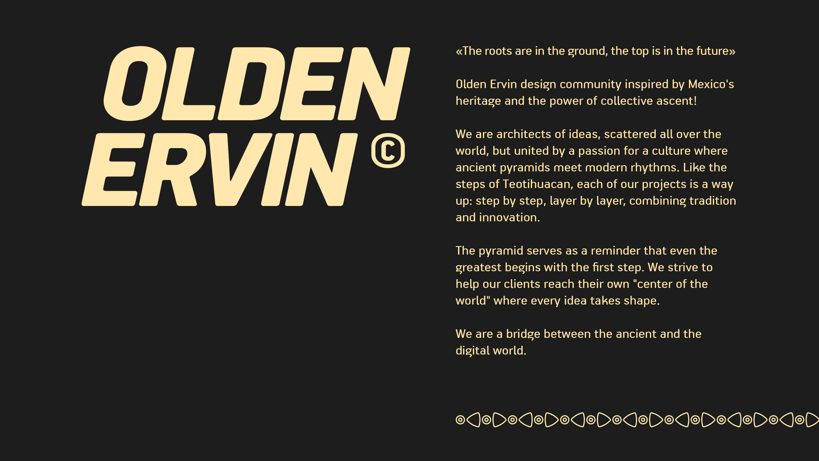 OldenErvin — Изображение №2 — Брендинг на Dprofile