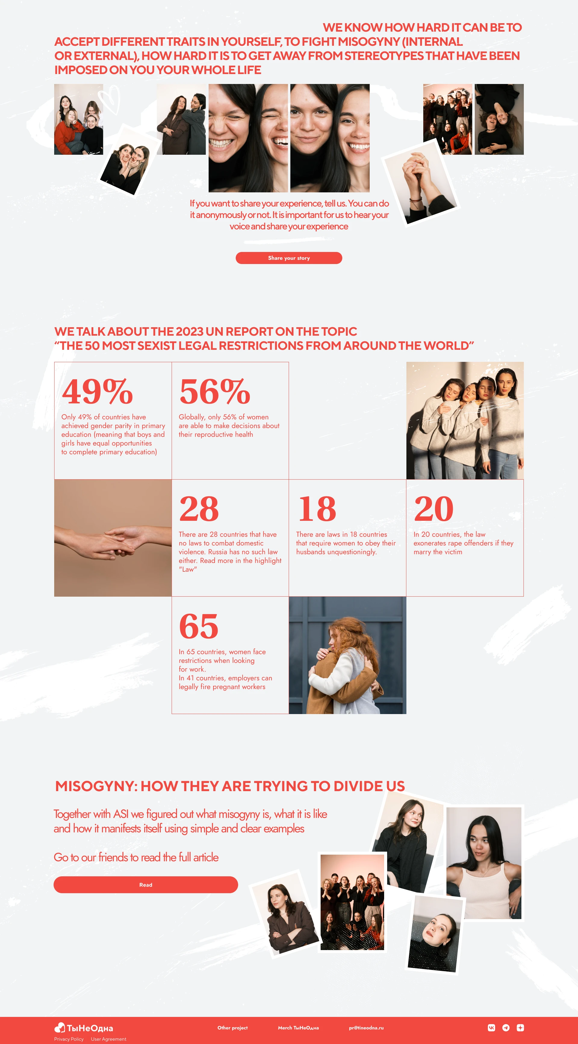 THIS IS ALL WOMEN — Изображение №5 — Интерфейсы на Dprofile