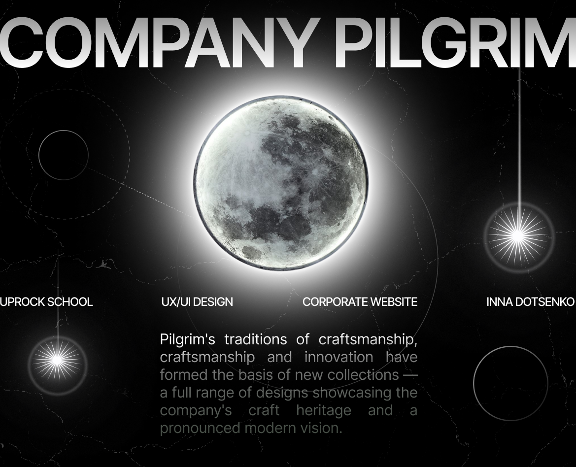 Итальянская мебельная компания "Пилигрим". Учебный проект — Интерфейсы на Dprofile