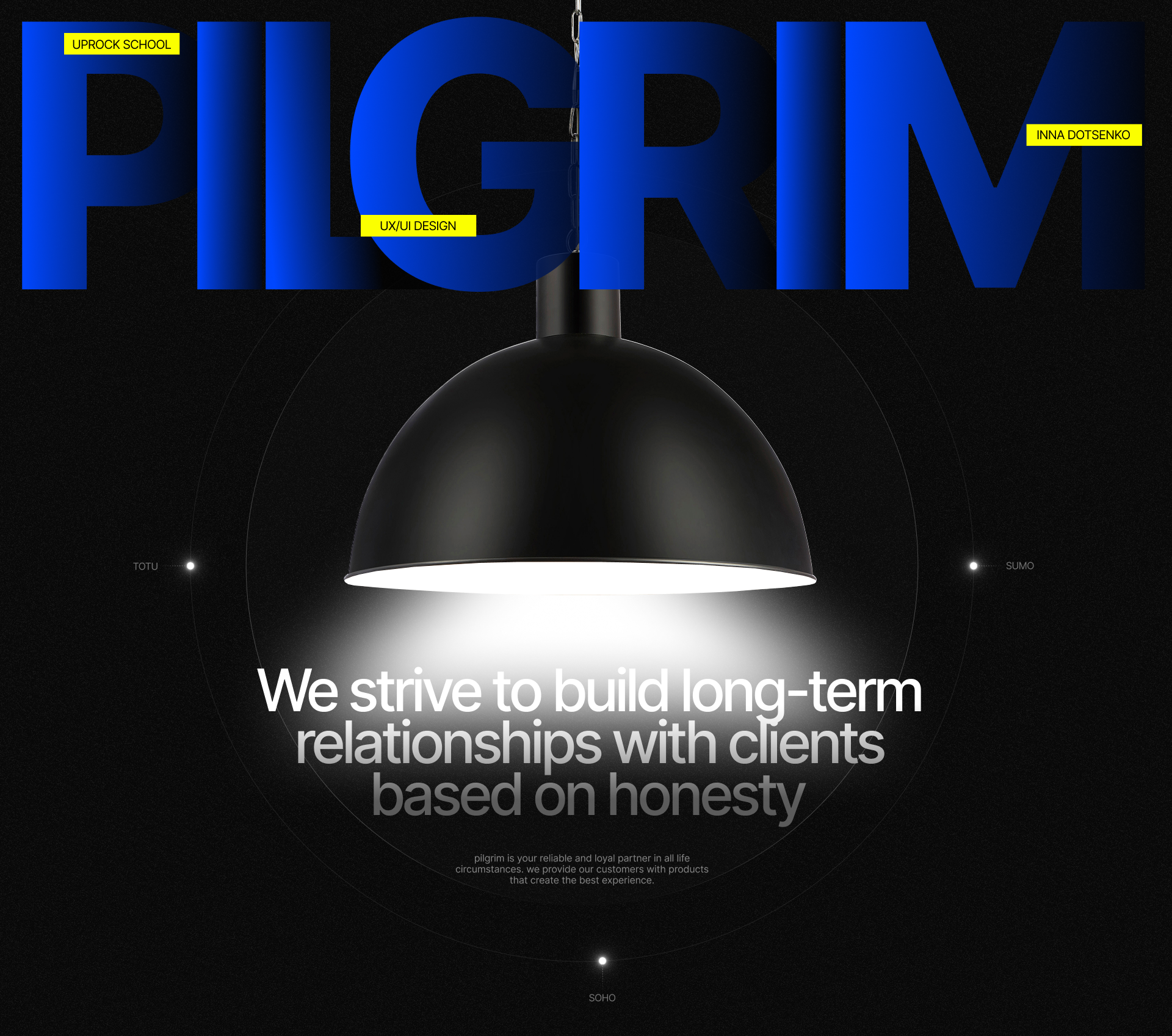 Итальянская мебельная компания "Пилигрим". Учебный проект — Изображение №1 — Интерфейсы на Dprofile