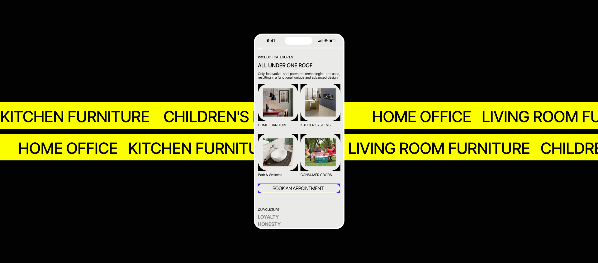 Итальянская мебельная компания "Пилигрим". Учебный проект — Изображение №7 — Интерфейсы на Dprofile