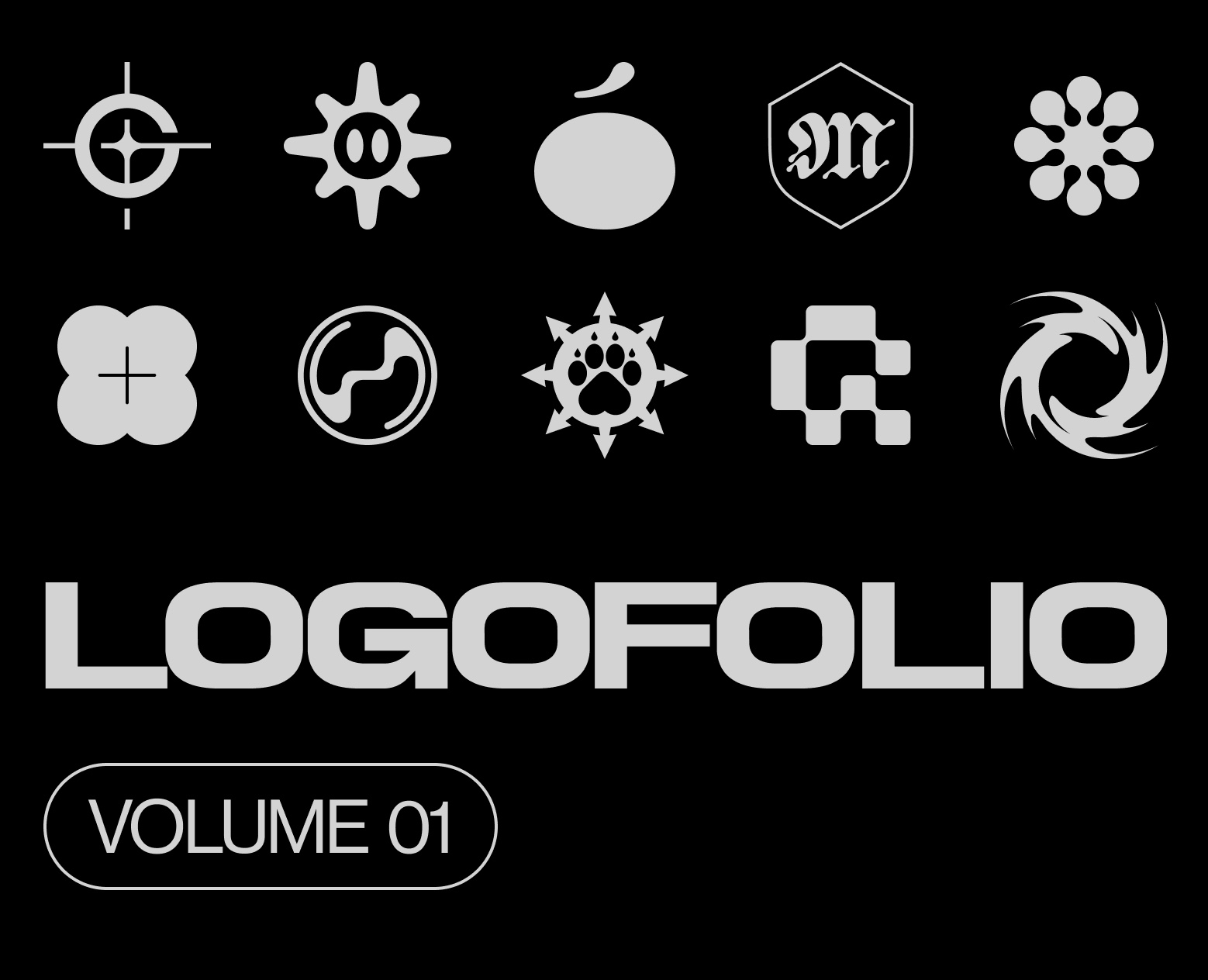 logofolio 2025 – идеи 10 логотипов на Dprofile