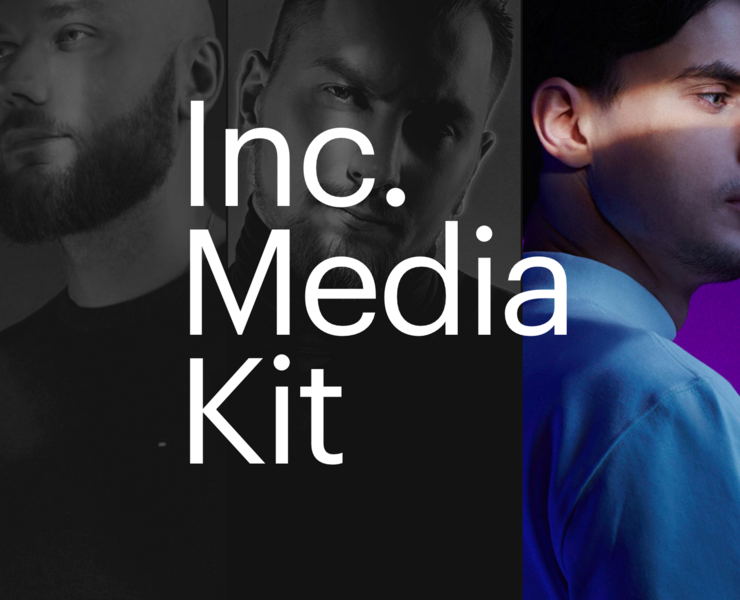 Inc. Media Kit — Интерфейсы, 3D на Dprofile