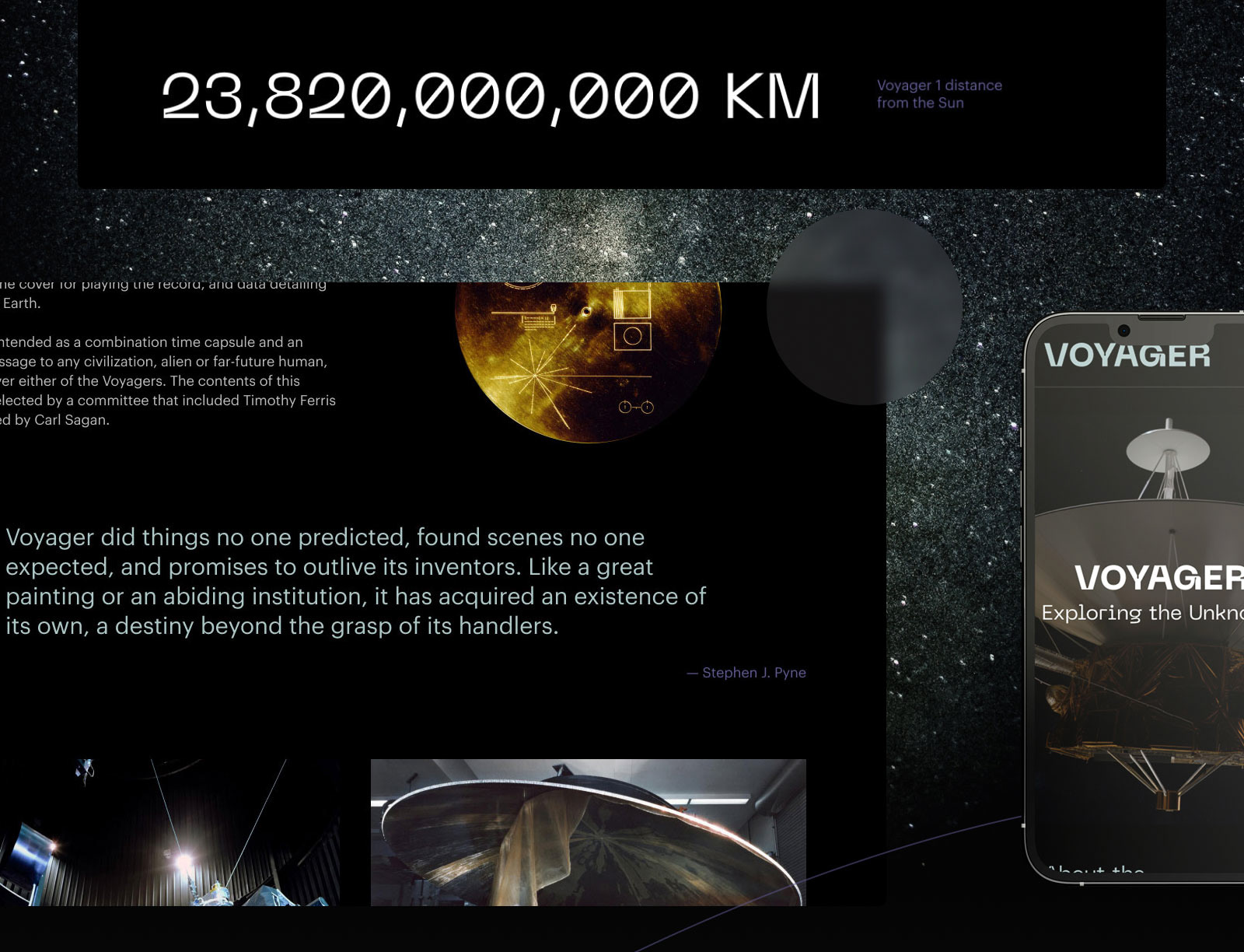 VOYAGER MISSION — Изображение №3 — Интерфейсы, Иллюстрация на Dprofile