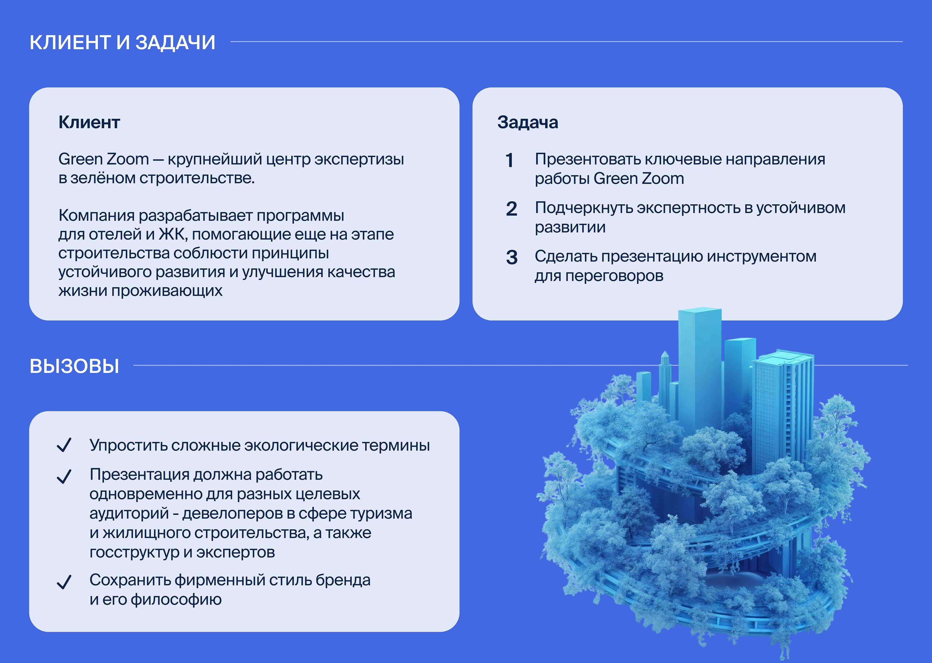 Презентация для экспертов по зелёному строительству — Изображение №2 — Интерфейсы, Брендинг на Dprofile