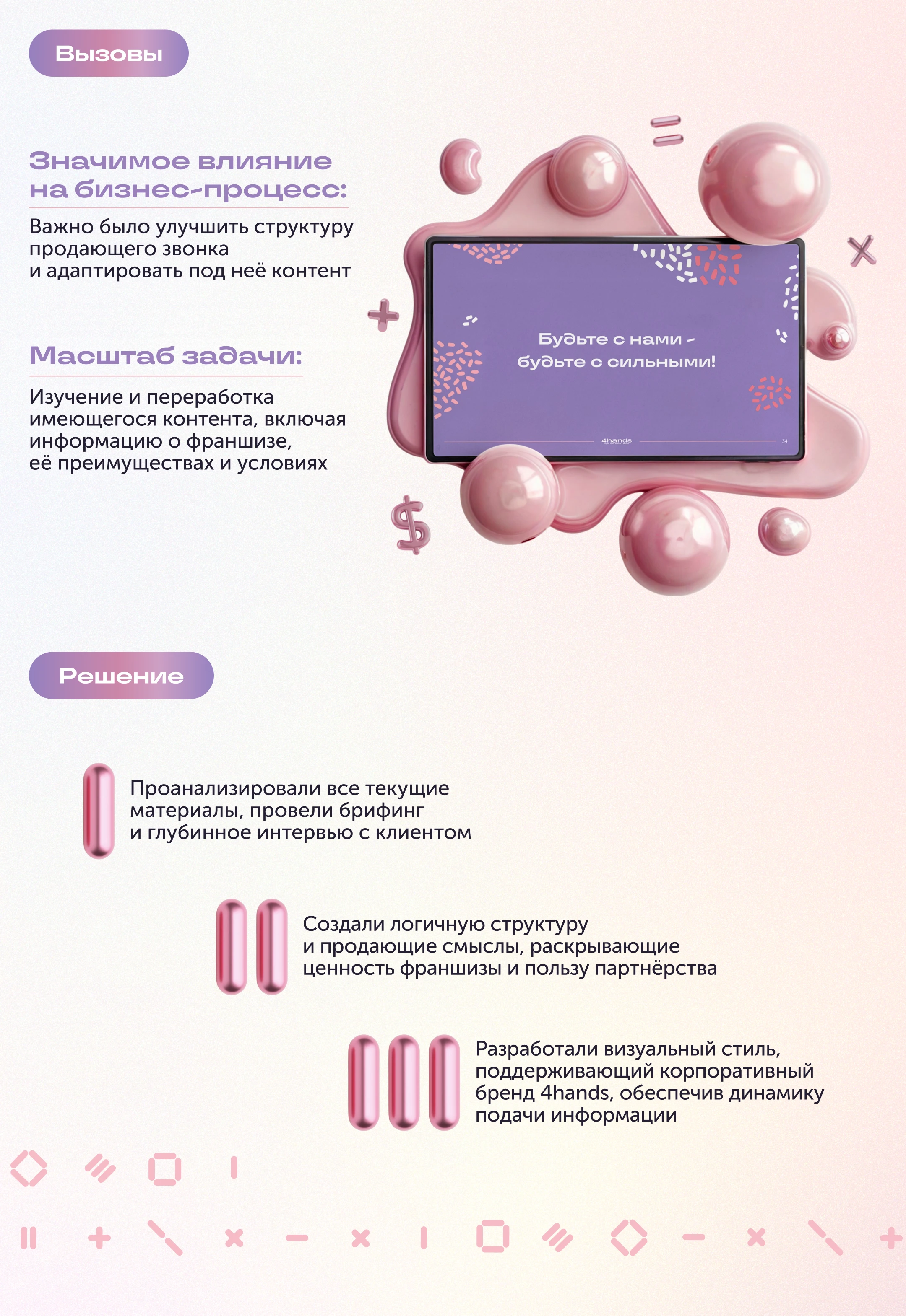 Презентация - салон красоты и франшиза — Изображение №2 — Интерфейсы, Брендинг на Dprofile