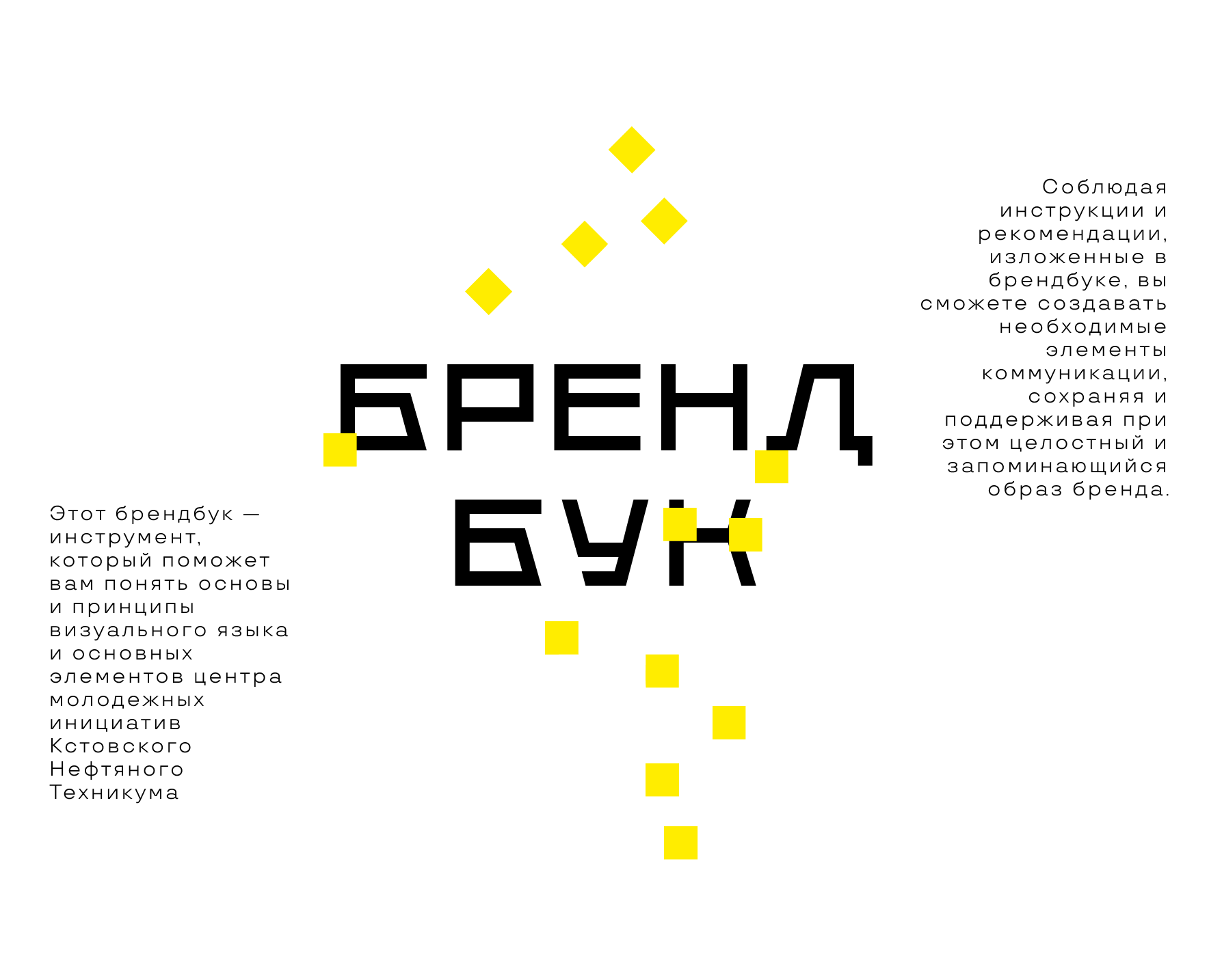 Брендбук Центра Молодежных Инициатив — Брендинг на Dprofile