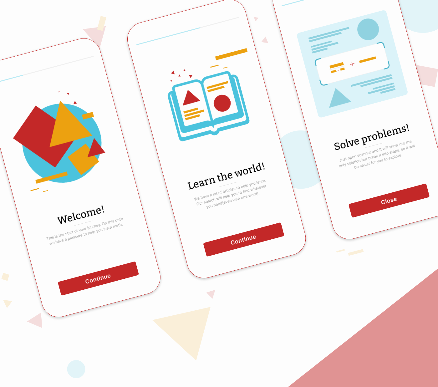 Math App Design — Изображение №6 — Интерфейсы, Иллюстрация на Dprofile
