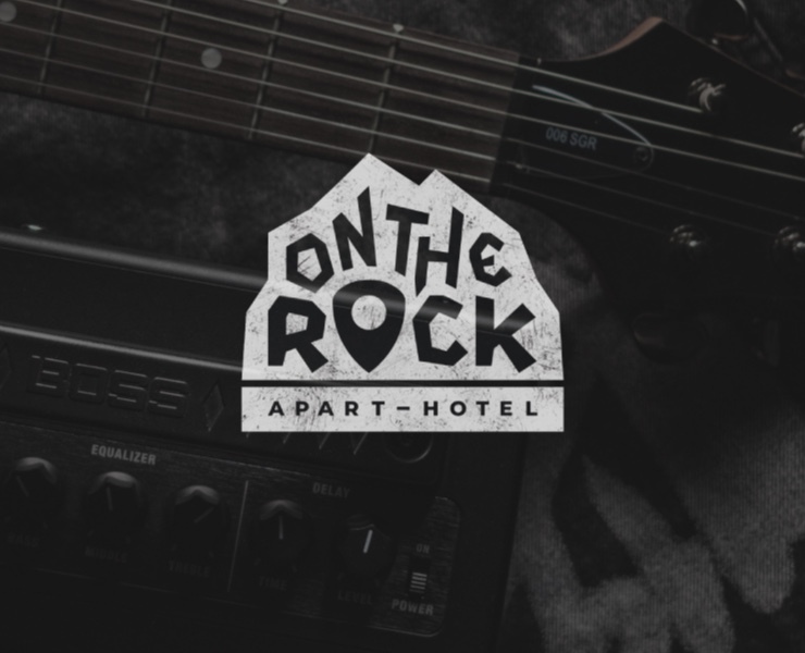 Логотип для апарт-отеля ON THE ROCK — Брендинг, Маркетинг на Dprofile