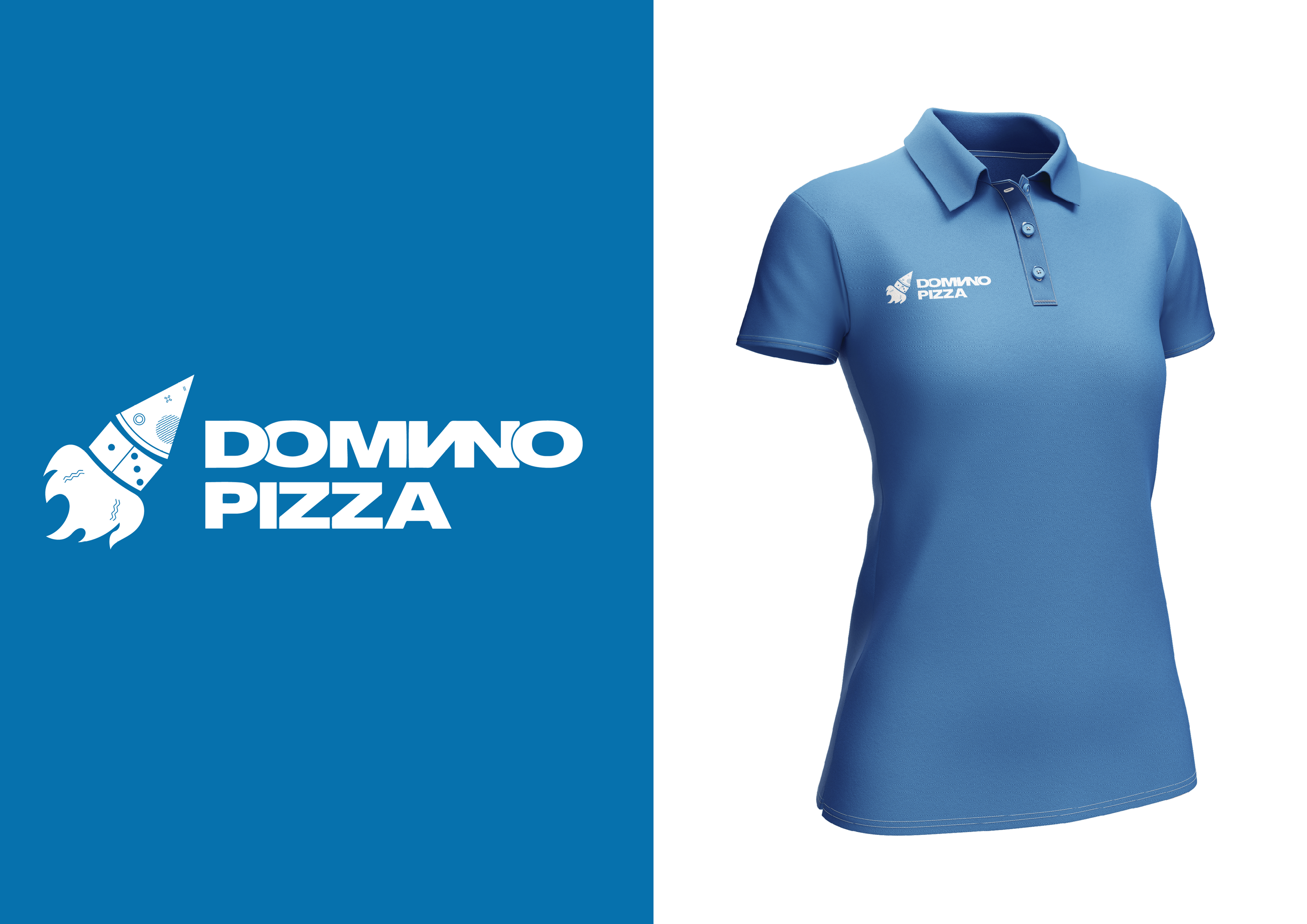 Логотип пиццерии Domino Pizza ФИРМЕННЫЙ СТИЛЬ ДОСТАВКИ — Изображение №7 — Брендинг на Dprofile