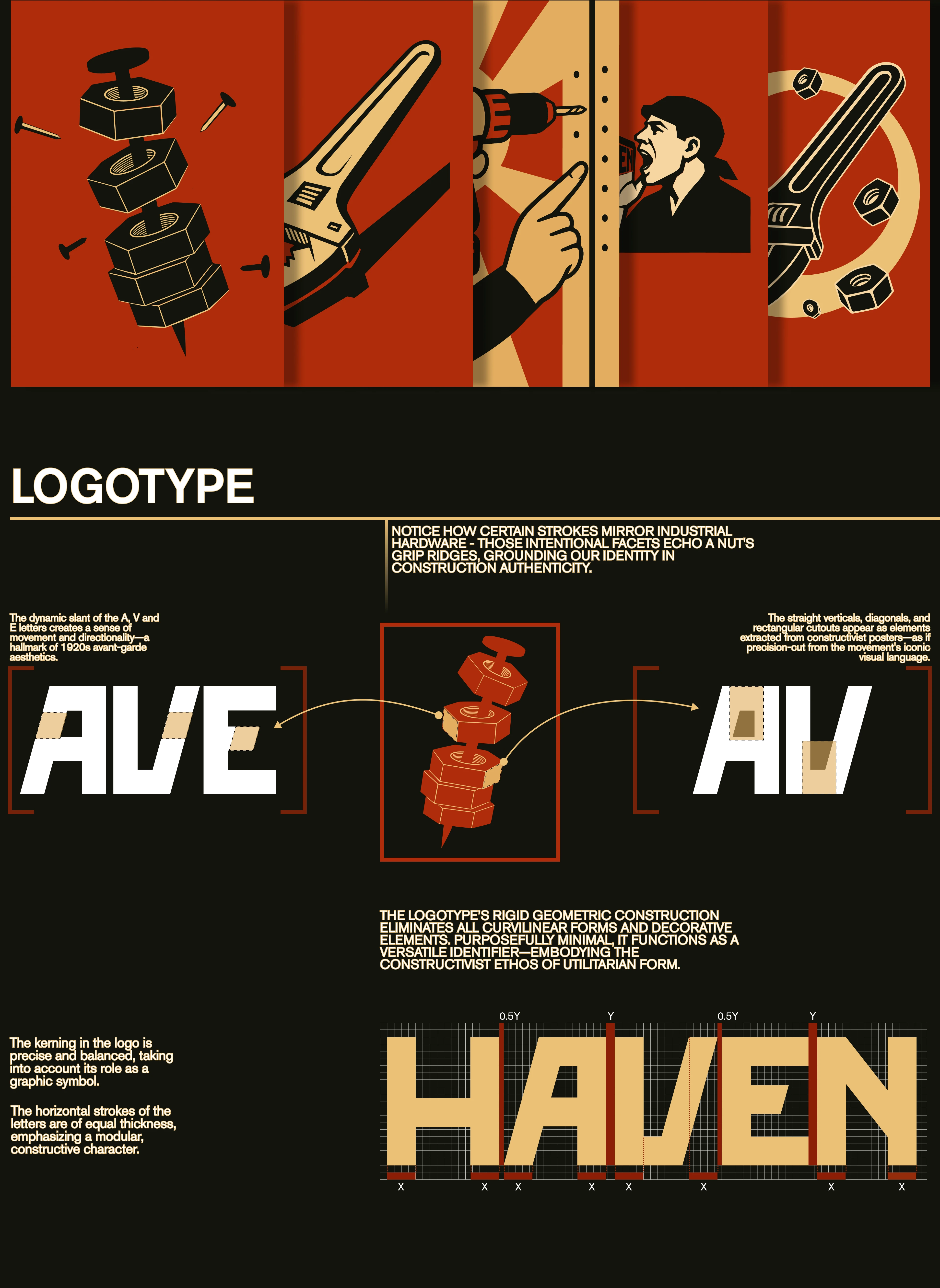 HAVEN (Brand Identity) — Изображение №3 — Брендинг на Dprofile