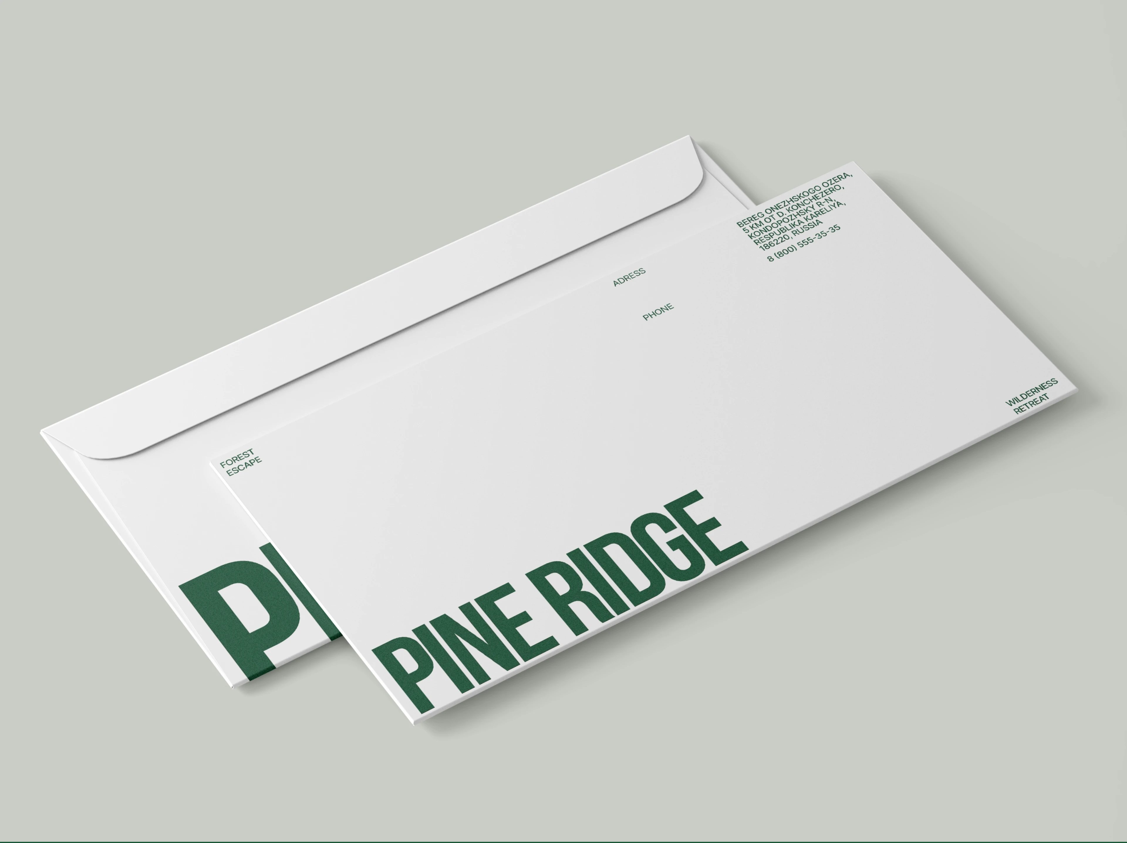 Pine Ridge (корпоративный сайт базы отдыха) — Изображение №7 — Интерфейсы на Dprofile