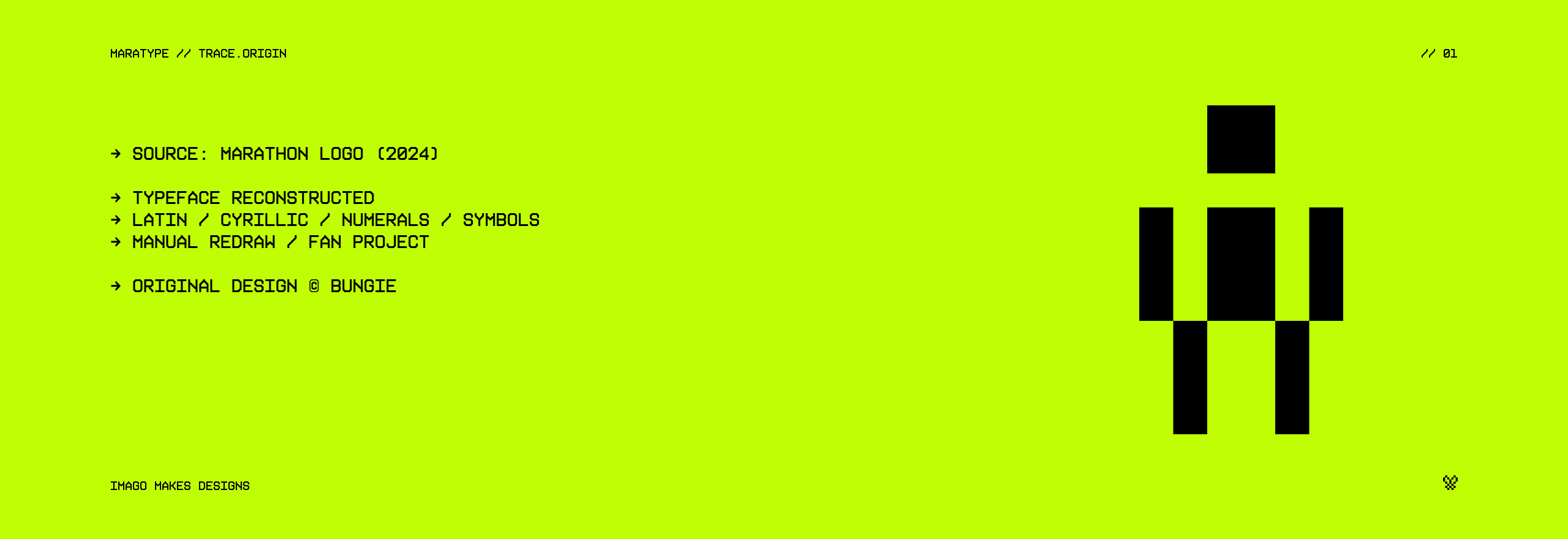 MARATYPE [custom display font] — Изображение №3 — Графика на Dprofile