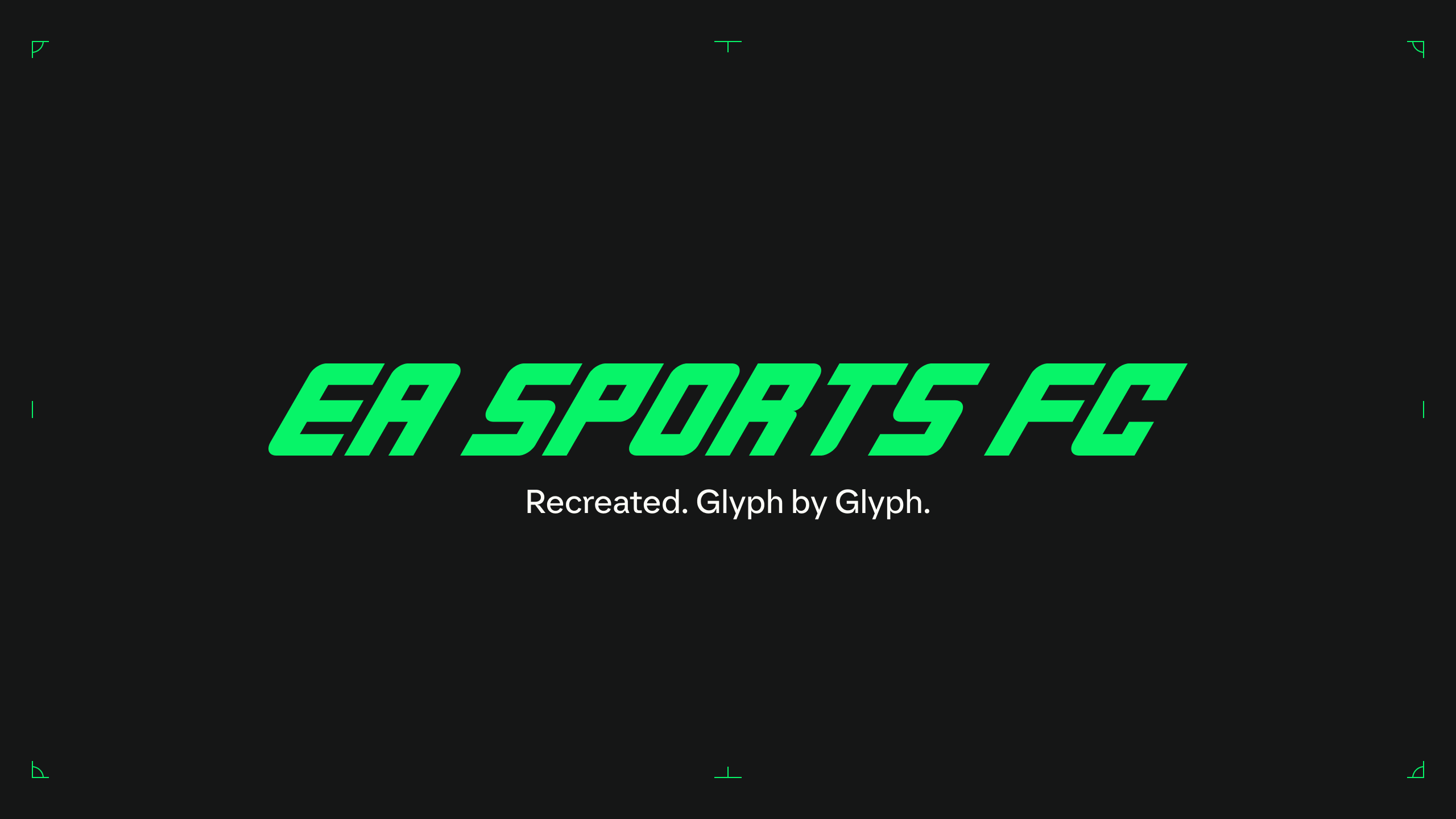 EA SPORTS FC Logo Font Recreation — Изображение №1 — Графика на Dprofile