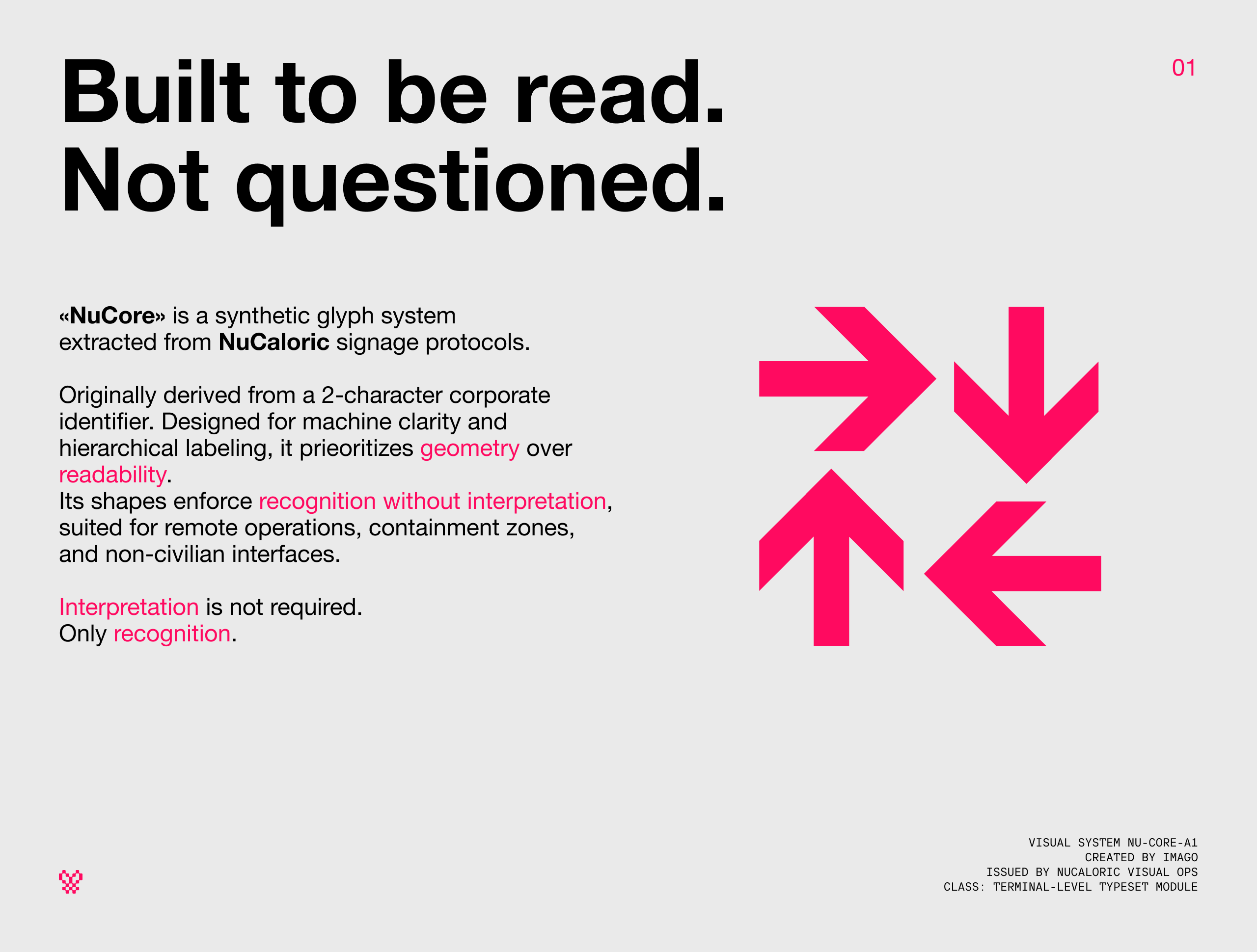 NuCore Display Font — Изображение №3 — Графика на Dprofile