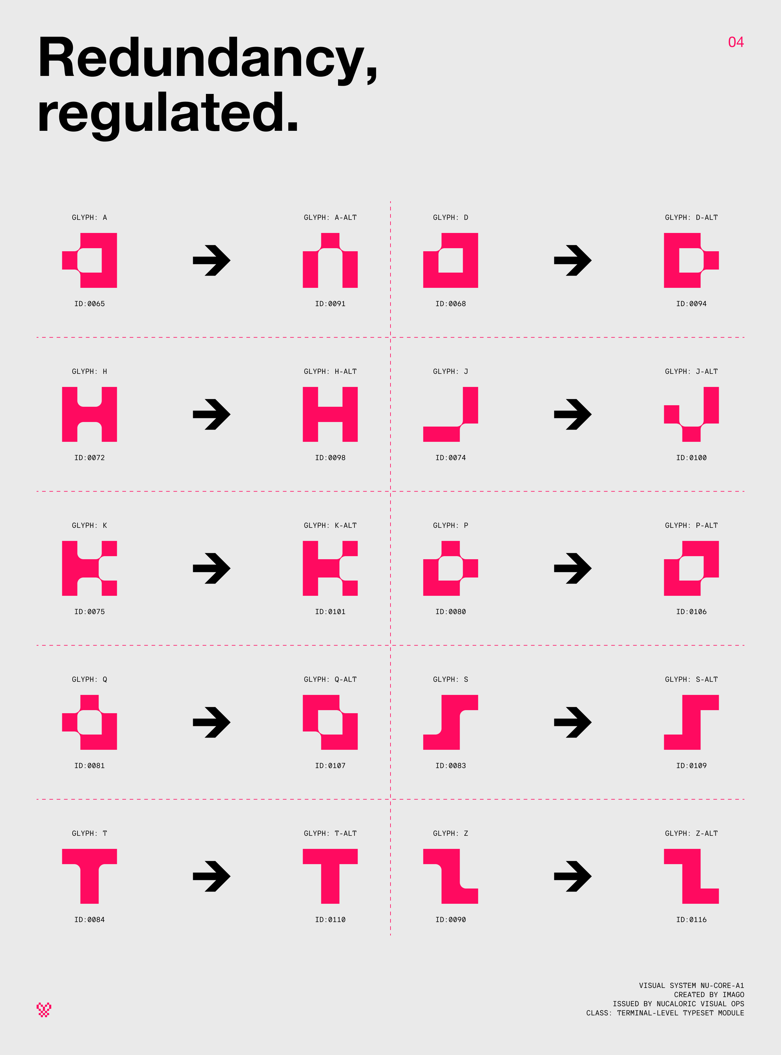 NuCore Display Font — Изображение №9 — Графика на Dprofile