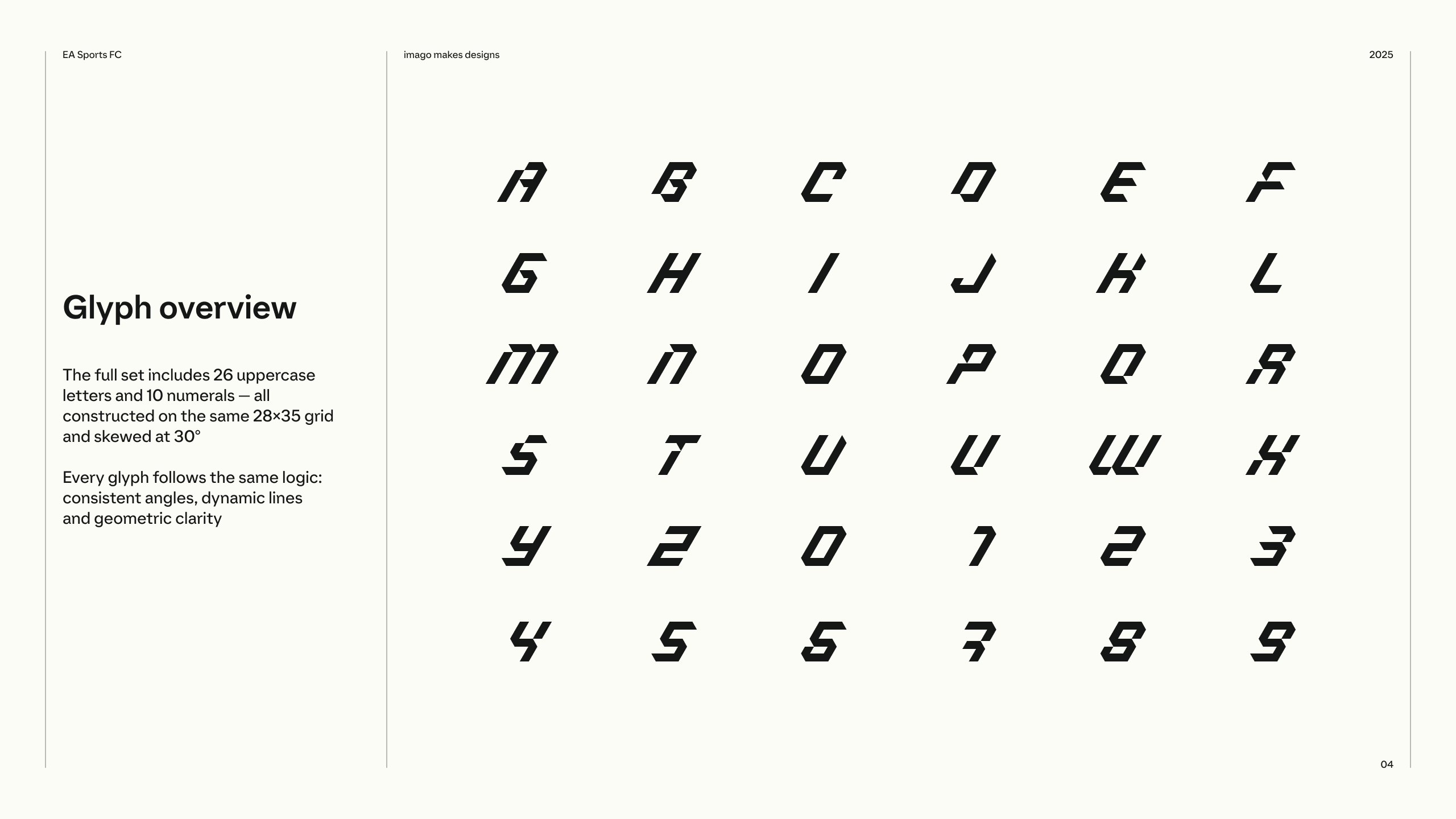 EA SPORTS FC Game Modes Font — Изображение №9 — Графика на Dprofile