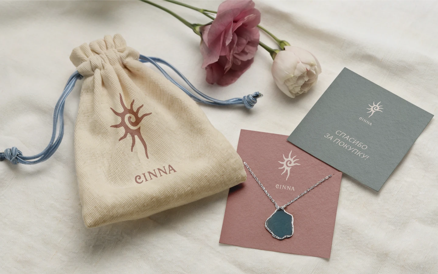 CINNA jewellery Brand identity — Изображение №4 — Брендинг на Dprofile