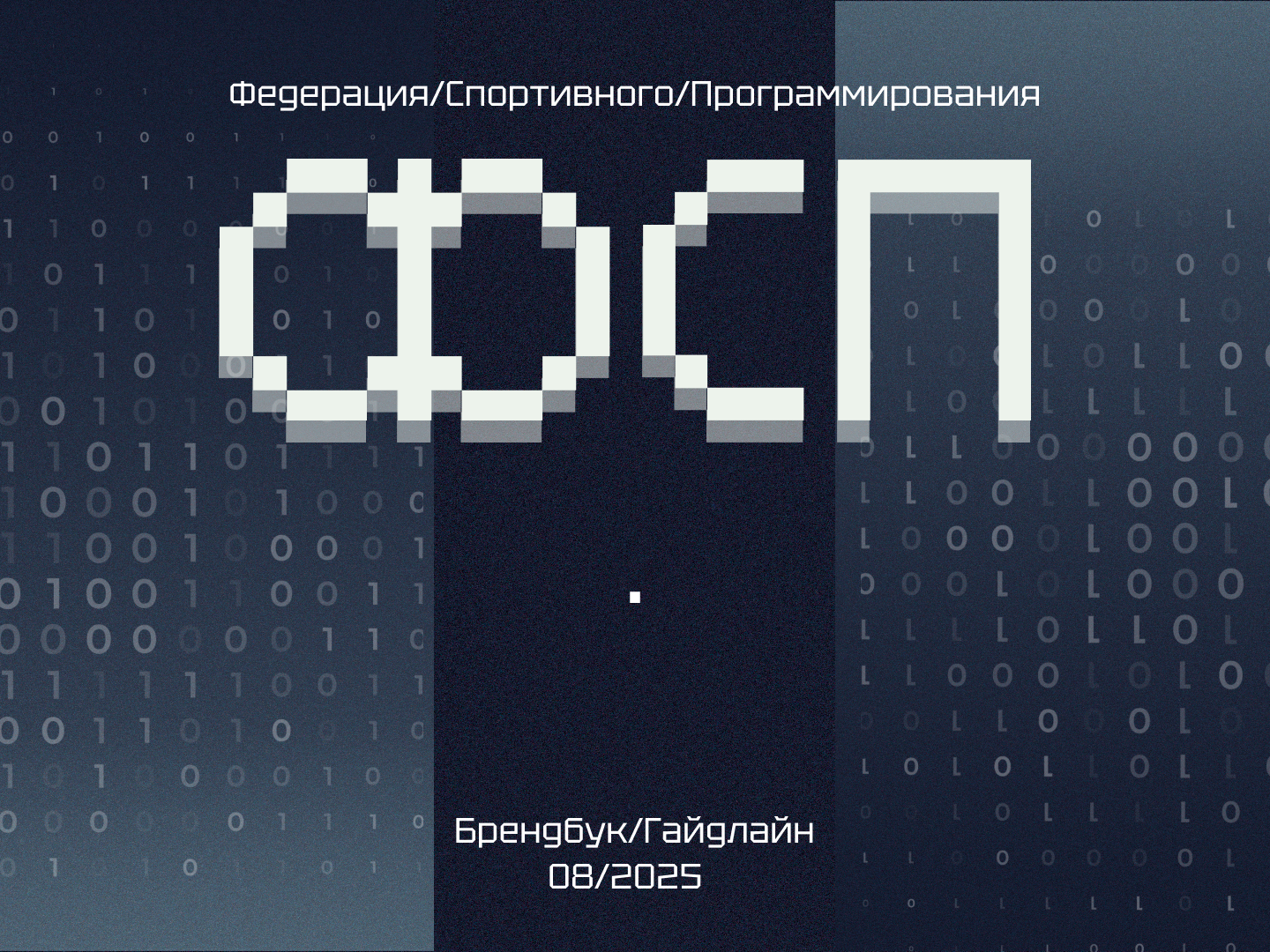 Брендбук для Федерации спортивного программирования — Изображение №1 — Брендинг на Dprofile
