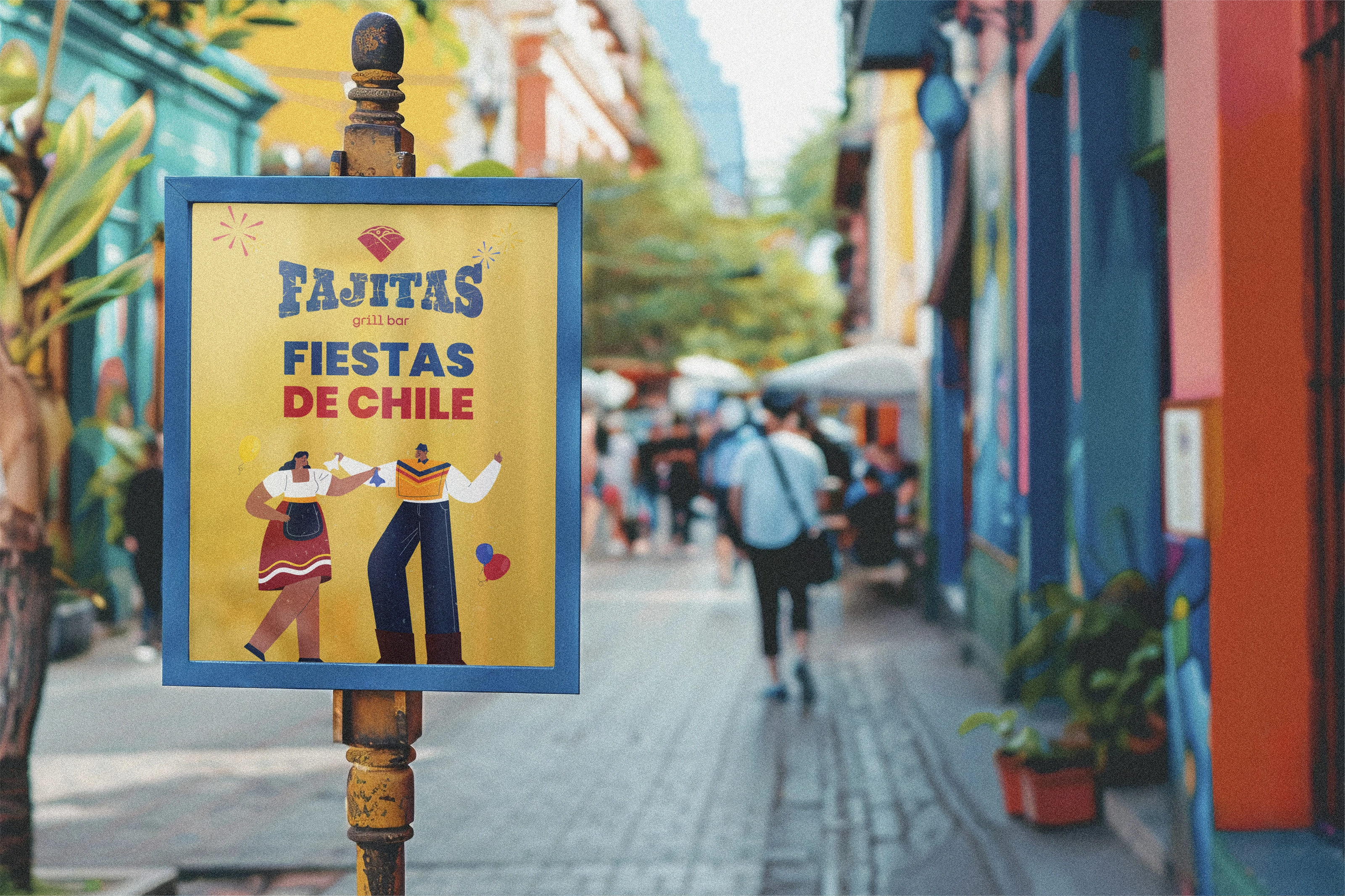 Fajitas grill bar — Изображение №13 — Брендинг на Dprofile