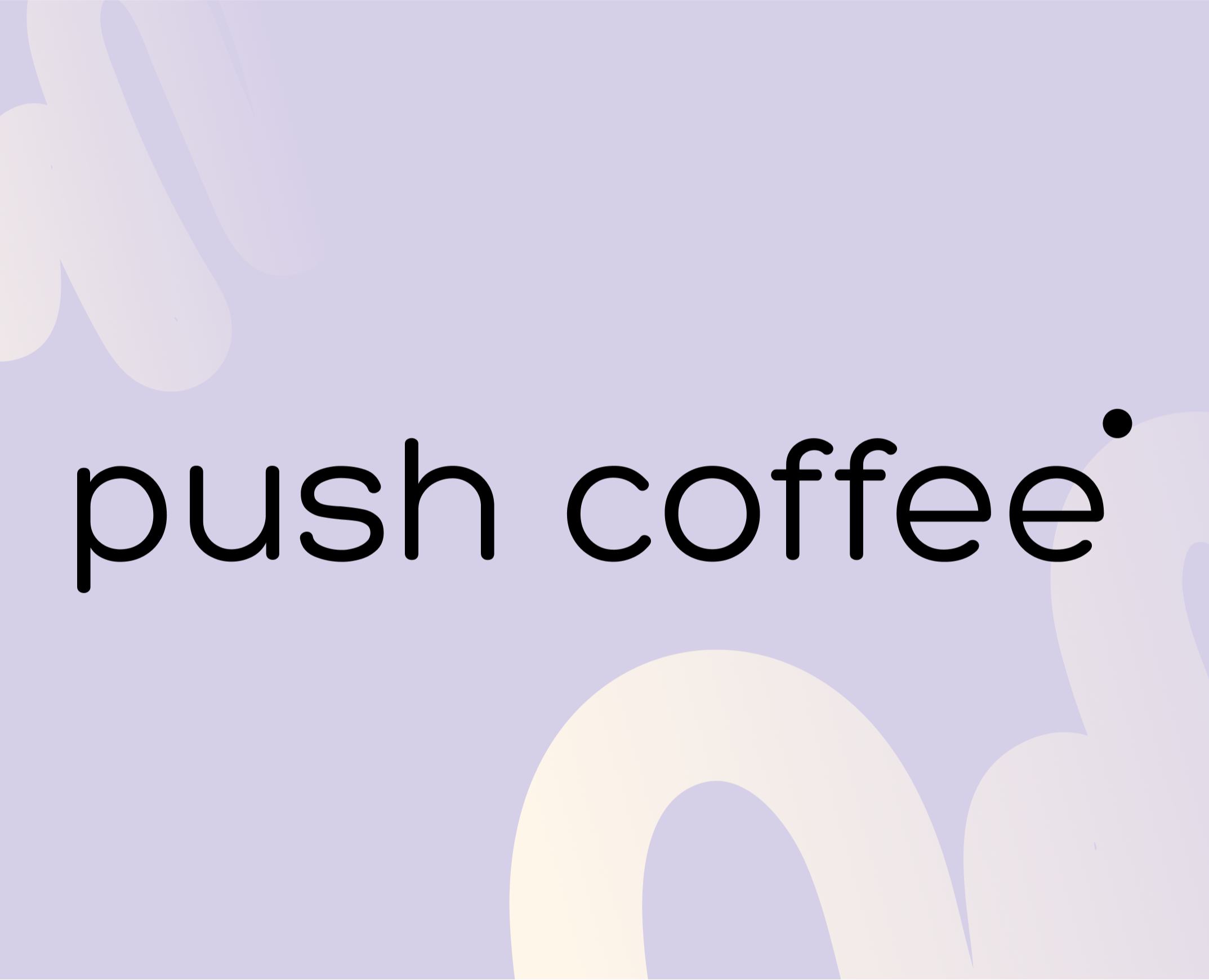 Push coffee | cafe brand identity — Интерфейсы, Брендинг на Dprofile