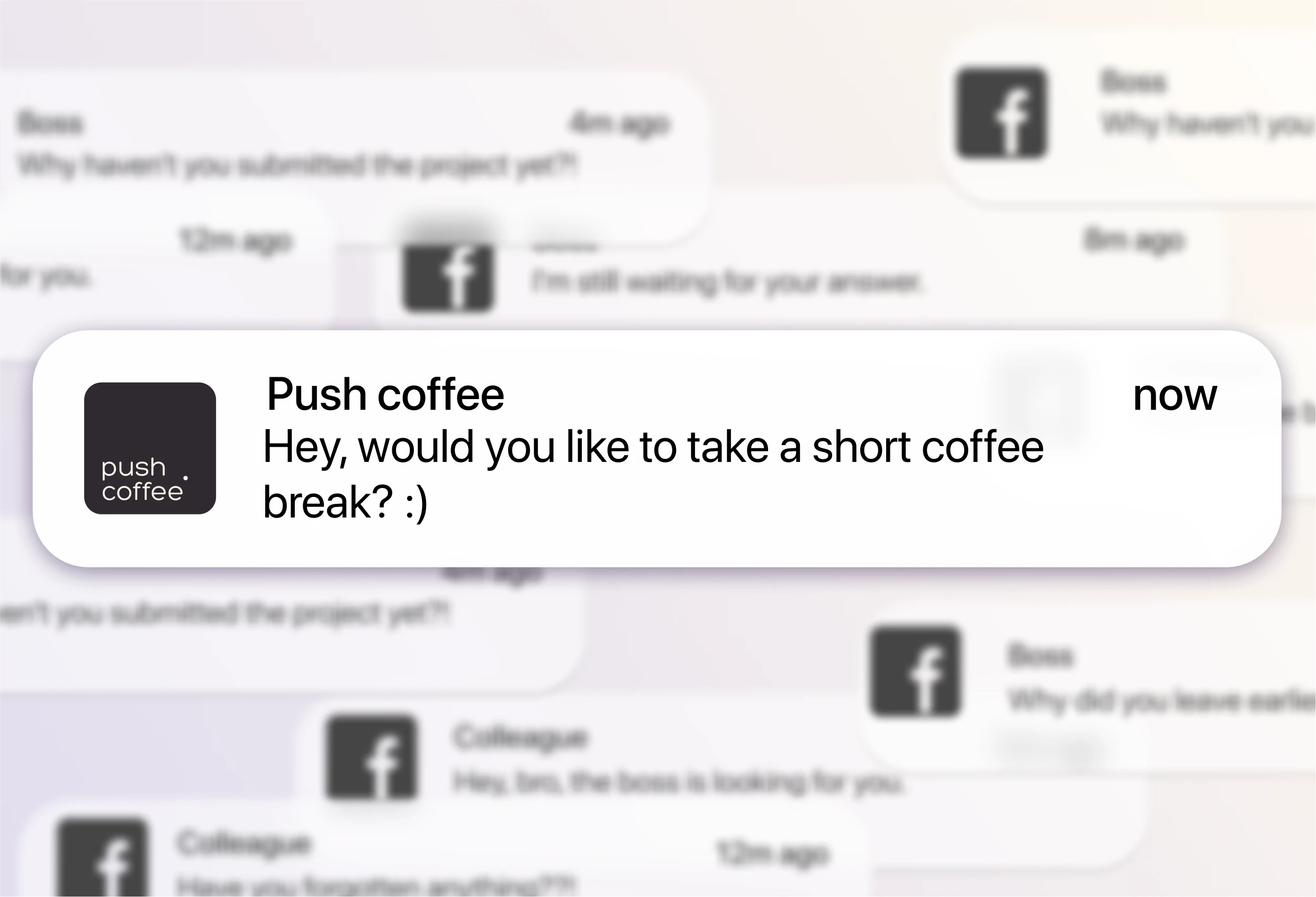 Push coffee | cafe brand identity — Изображение №6 — Интерфейсы, Брендинг на Dprofile