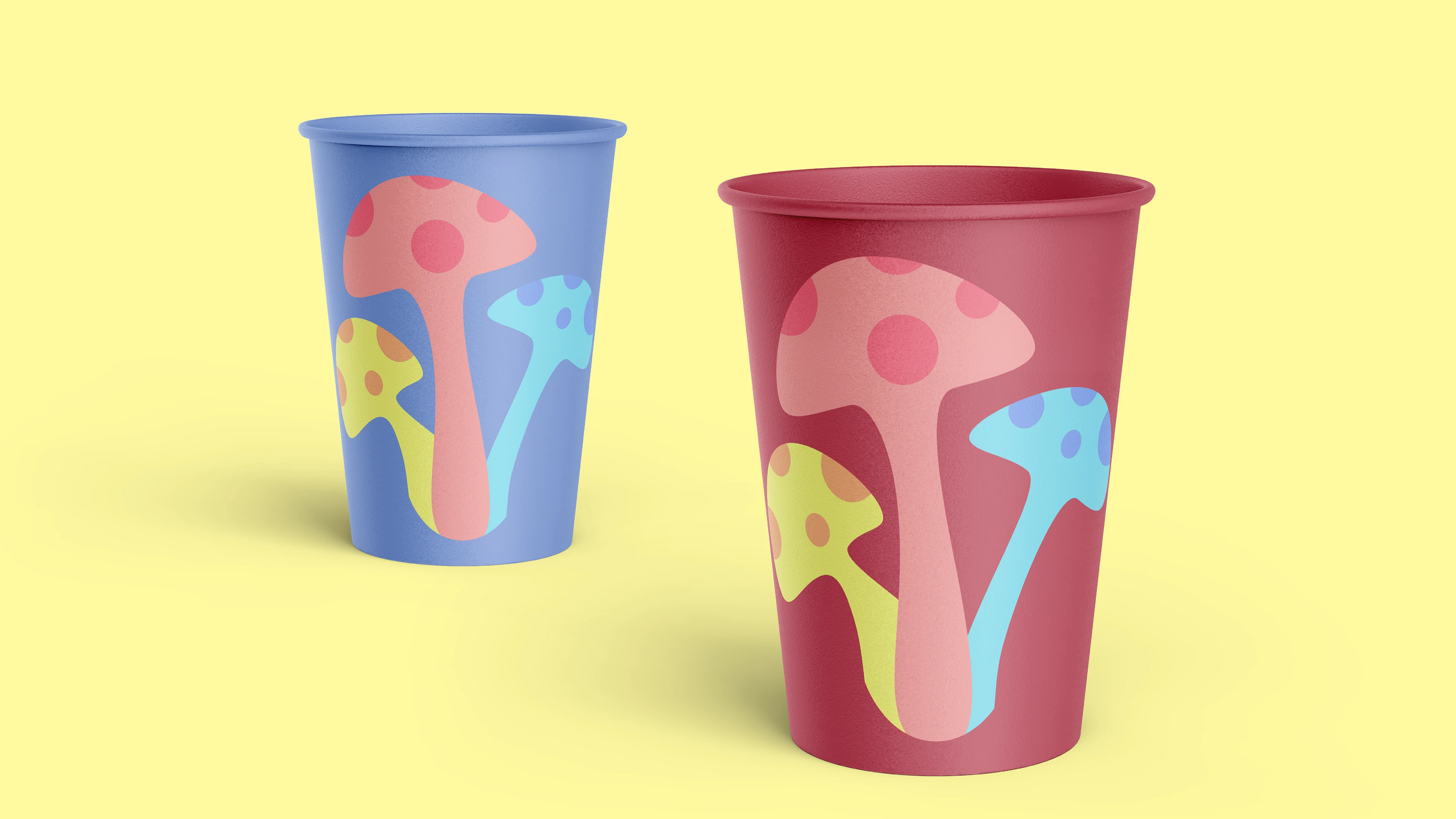 Logo design Mushroom Fields anti-cafe — Изображение №5 — Брендинг на Dprofile