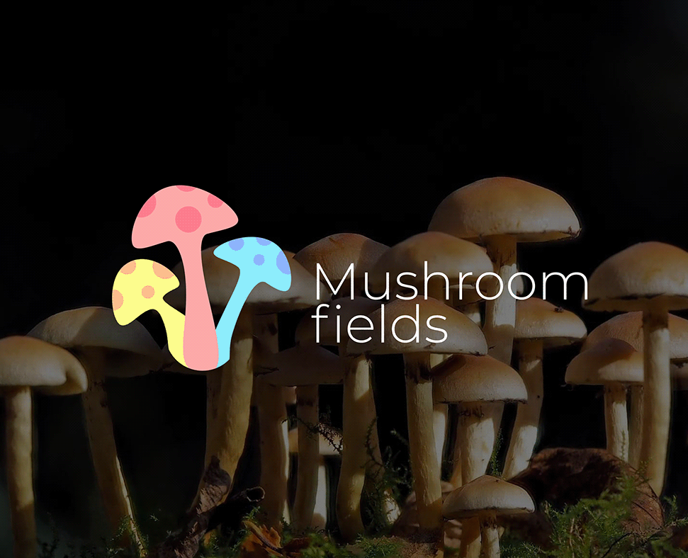Logo design Mushroom Fields anti-cafe — Брендинг на Dprofile
