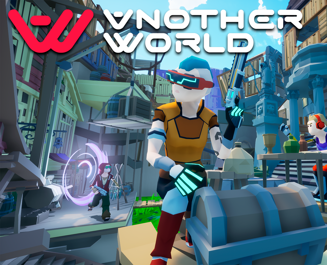 Промо-арты к играм VR клуба "Another World" — Иллюстрация, Маркетинг на Dprofile