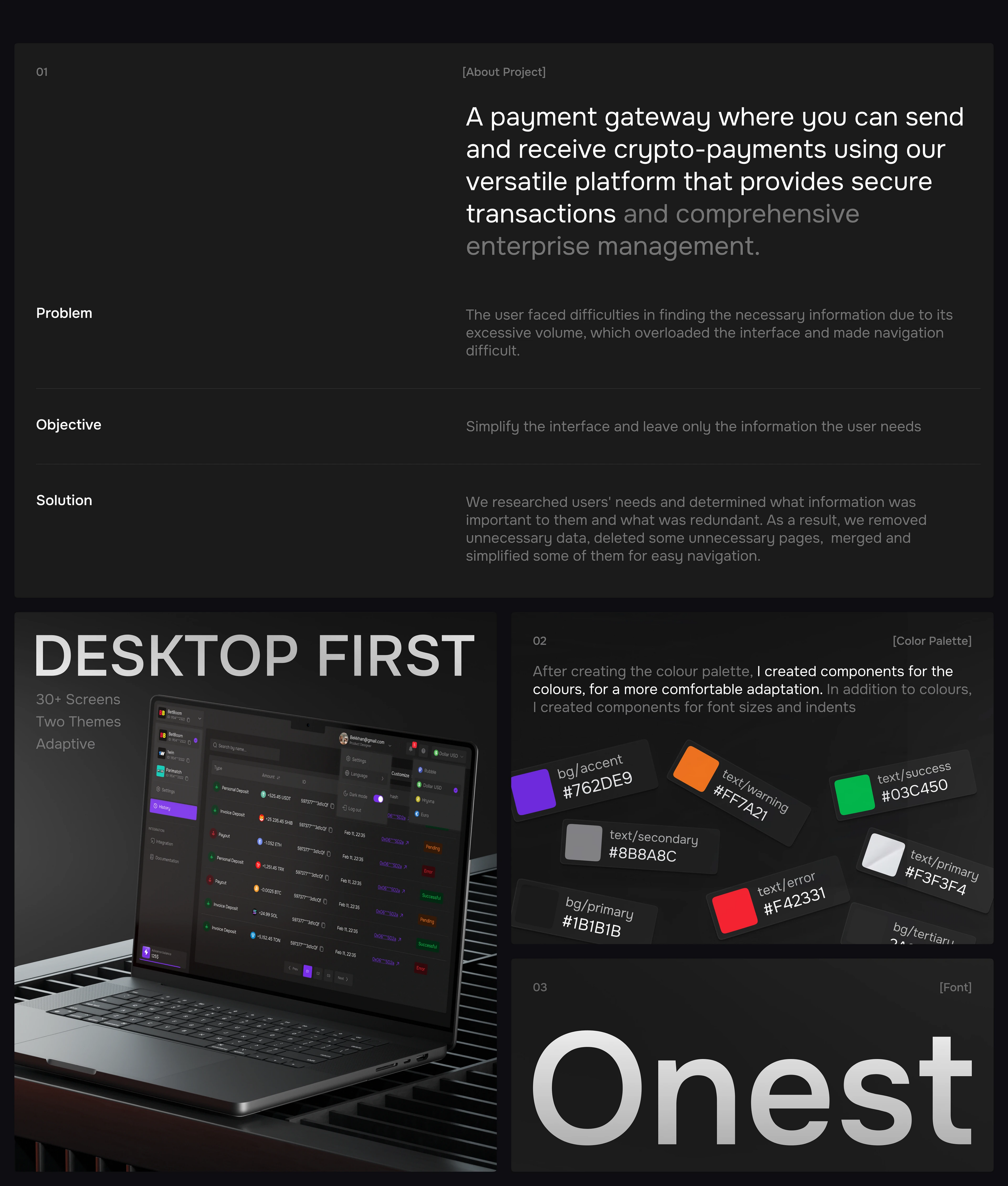 Crypto Payment Product Design — Изображение №2 — Интерфейсы на Dprofile