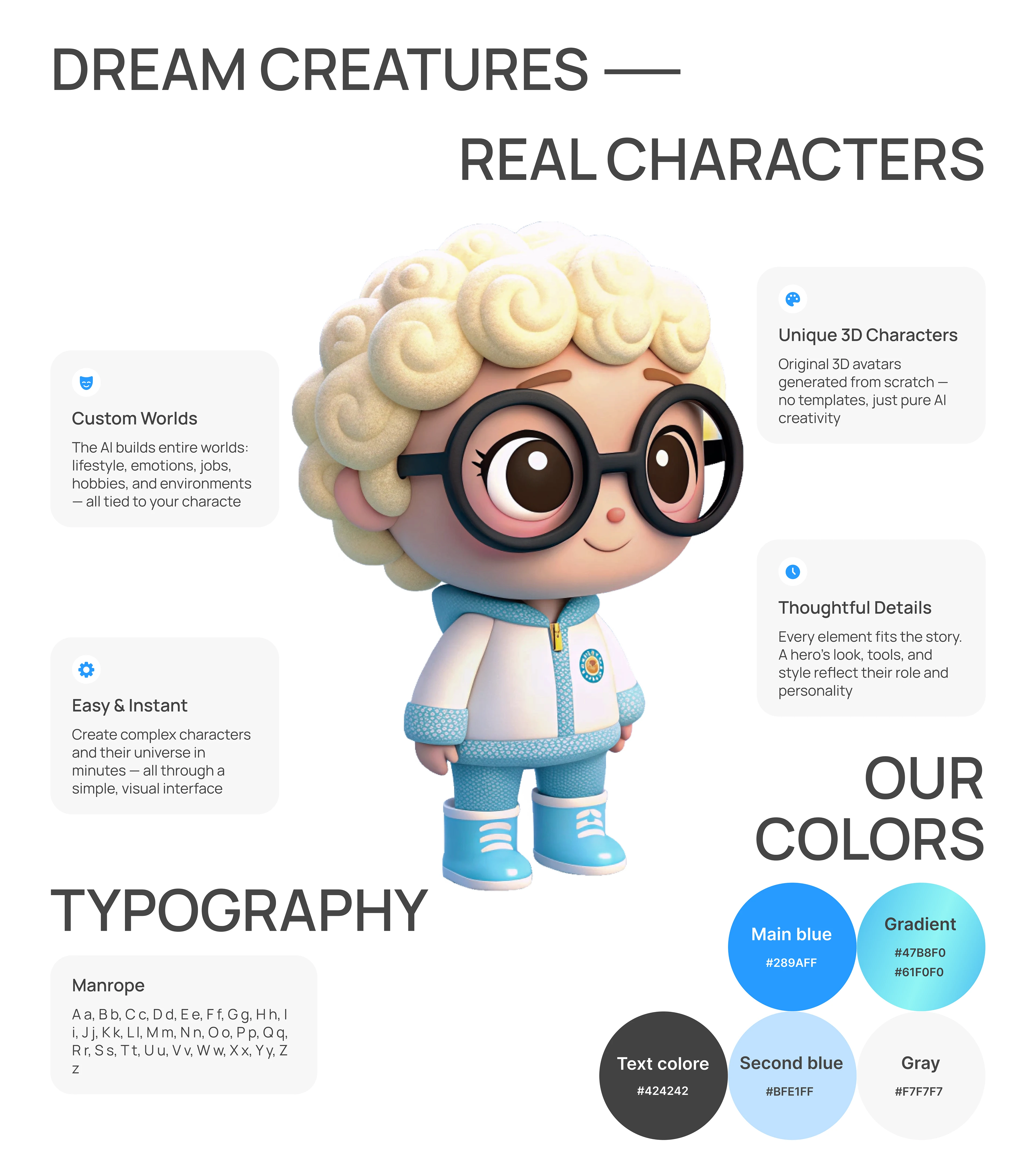 Web Design for a 3D Character Generator — Изображение №6 — Интерфейсы, Брендинг на Dprofile