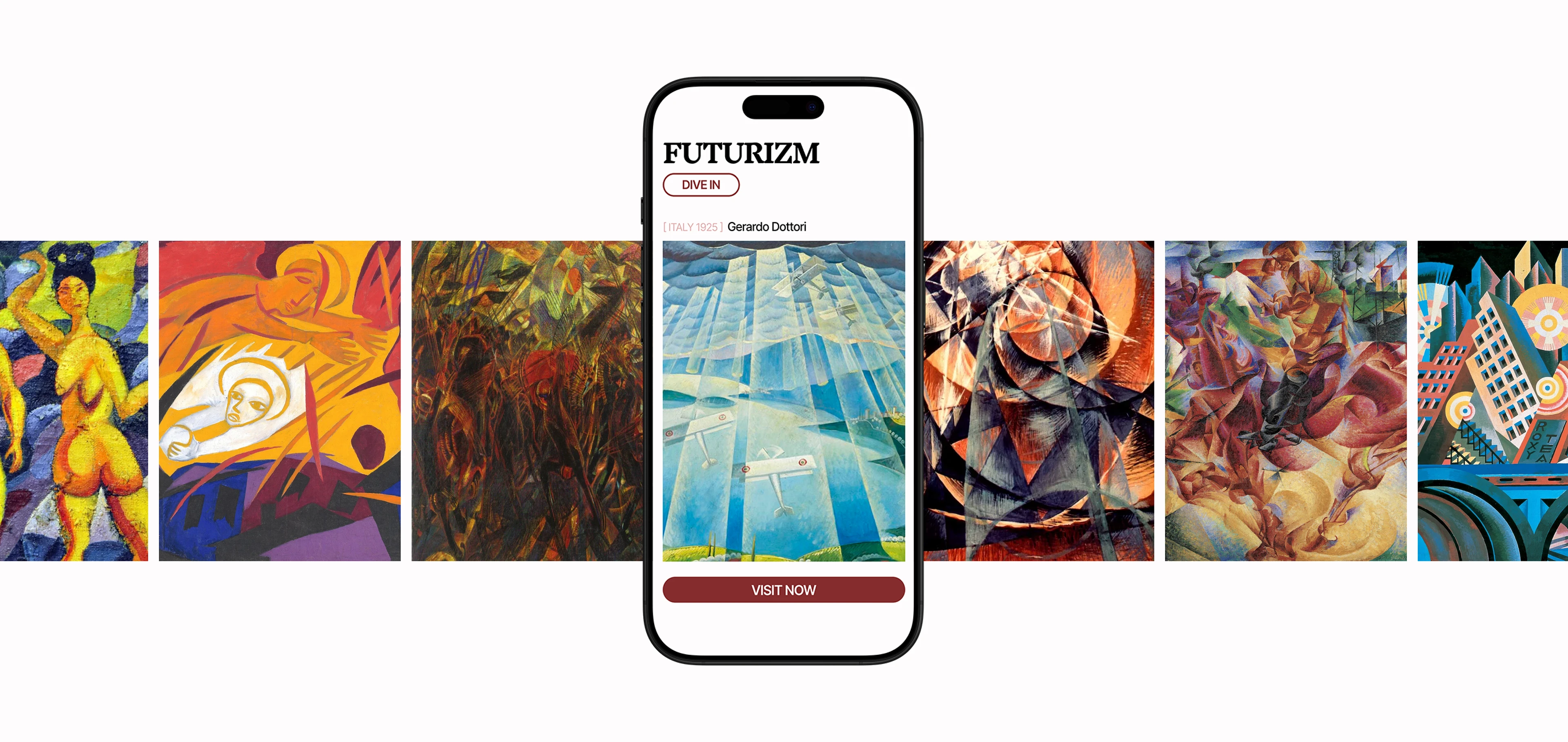 Дизайн сайта для выставки картин — Изображение №7 — Интерфейсы, Брендинг на Dprofile