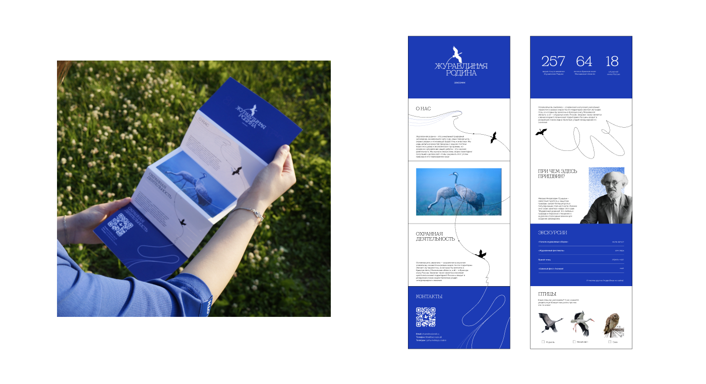Айдентика для заказника "Журавлиная Родина" — Изображение №23 — Брендинг, Анимация на Dprofile