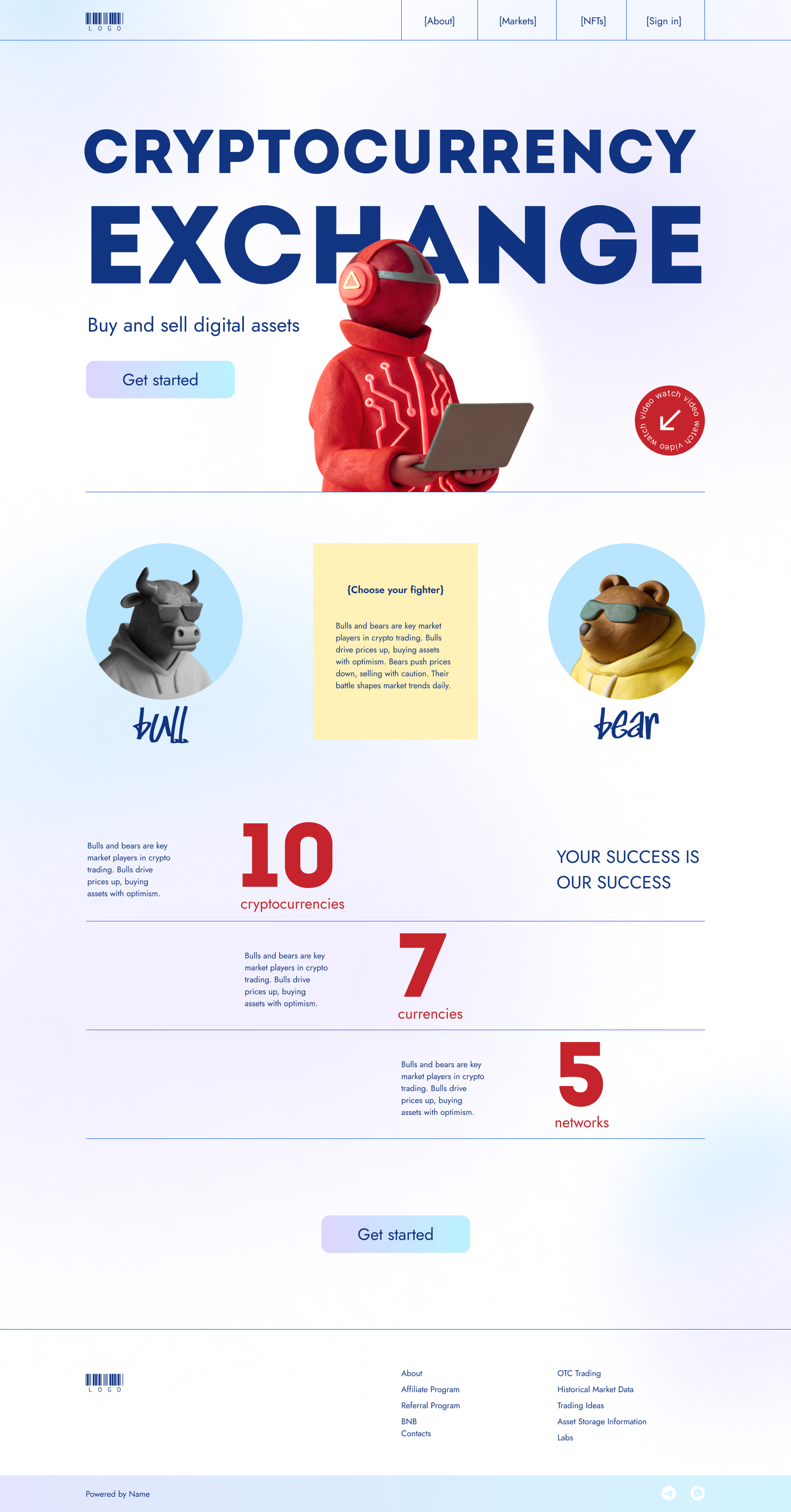 Дизайн landing page — Изображение №1 — Интерфейсы на Dprofile