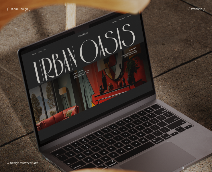 UrbanOasis студия дизайна интерьеров | Корпоративный сат на Dprofile