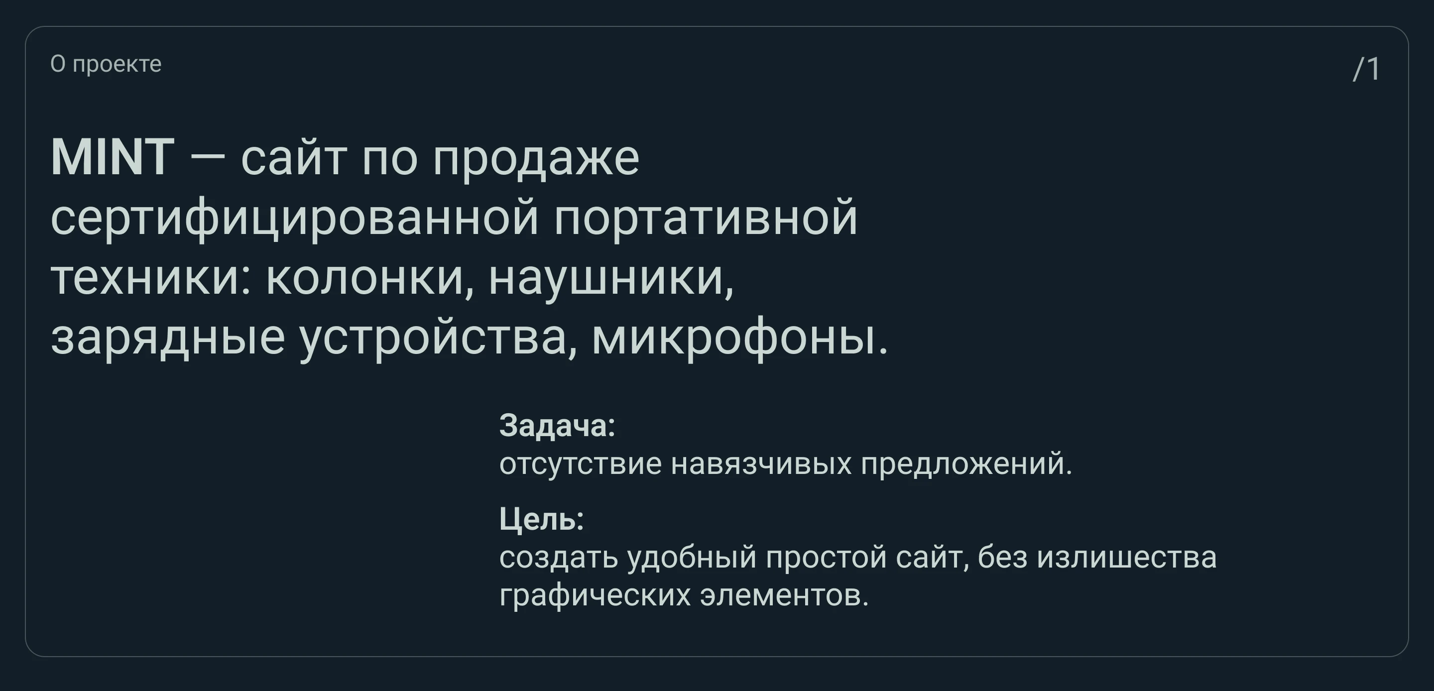 E-commerce website | MINT — Изображение №2 — Интерфейсы на Dprofile