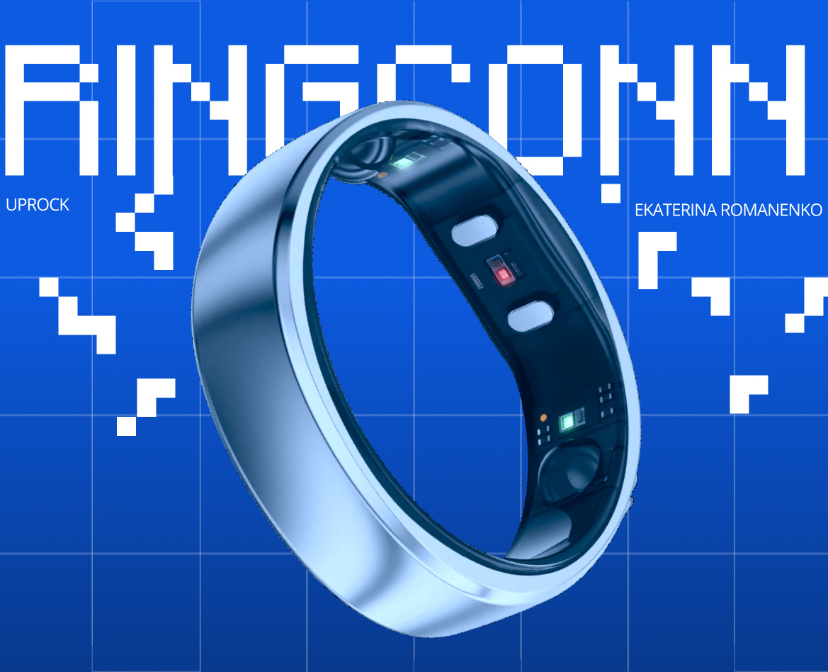 RINGCONN Smart  Ring Landing page redesign — Интерфейсы на Dprofile