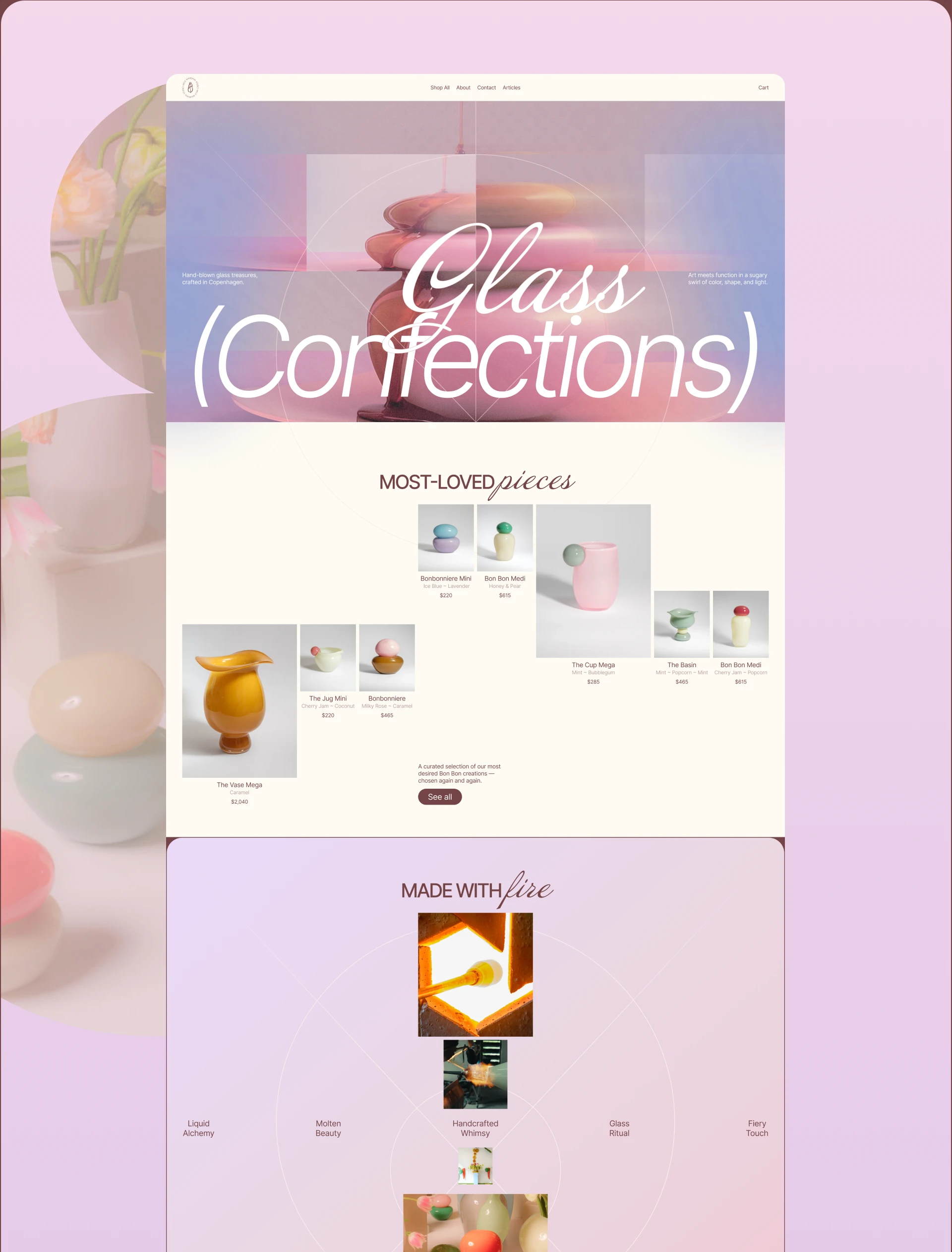 E-COMMERCE Redesign | Helle Mardahl Studio — Изображение №2 — Интерфейсы, Графика на Dprofile